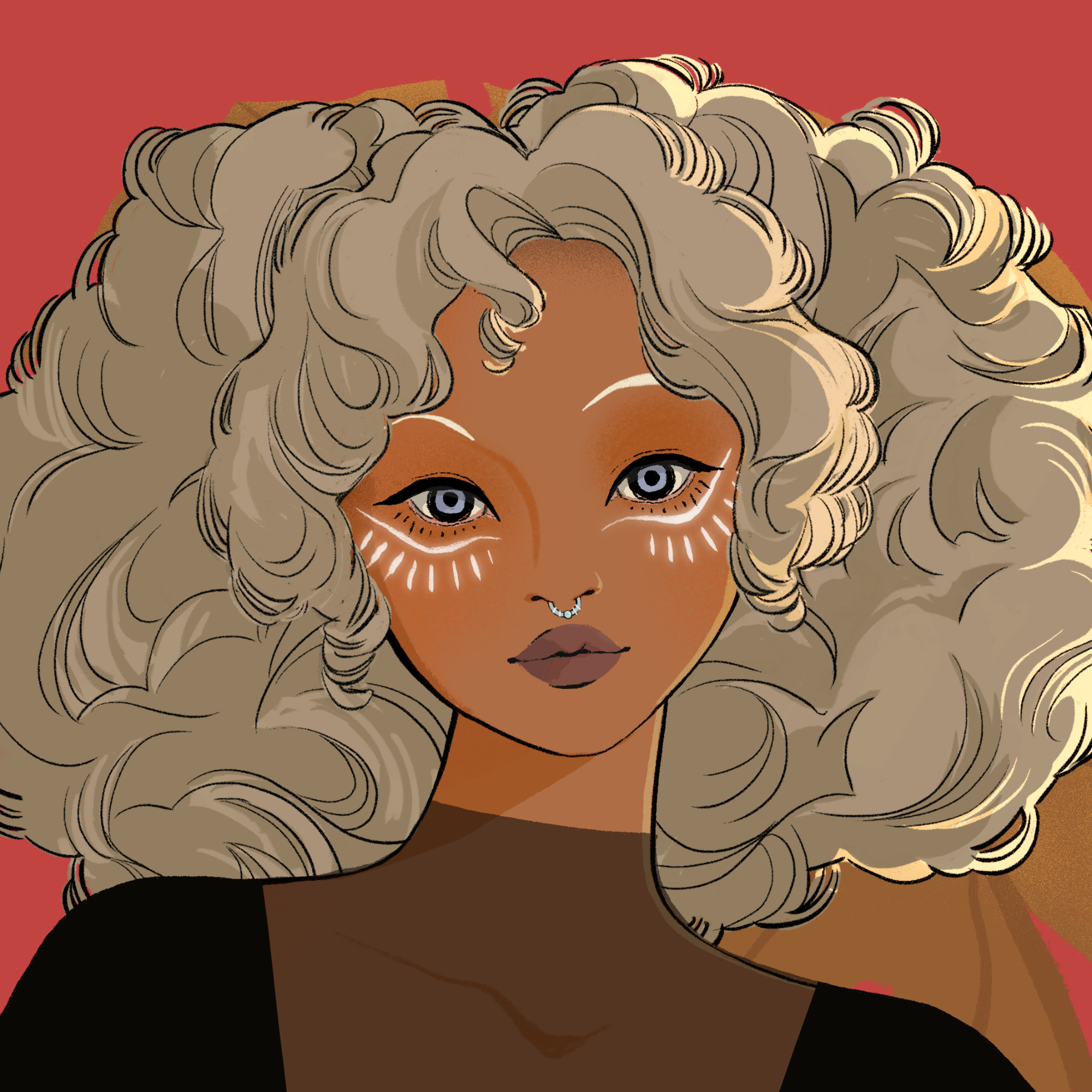 a portrait of Canvas, the resonant cup