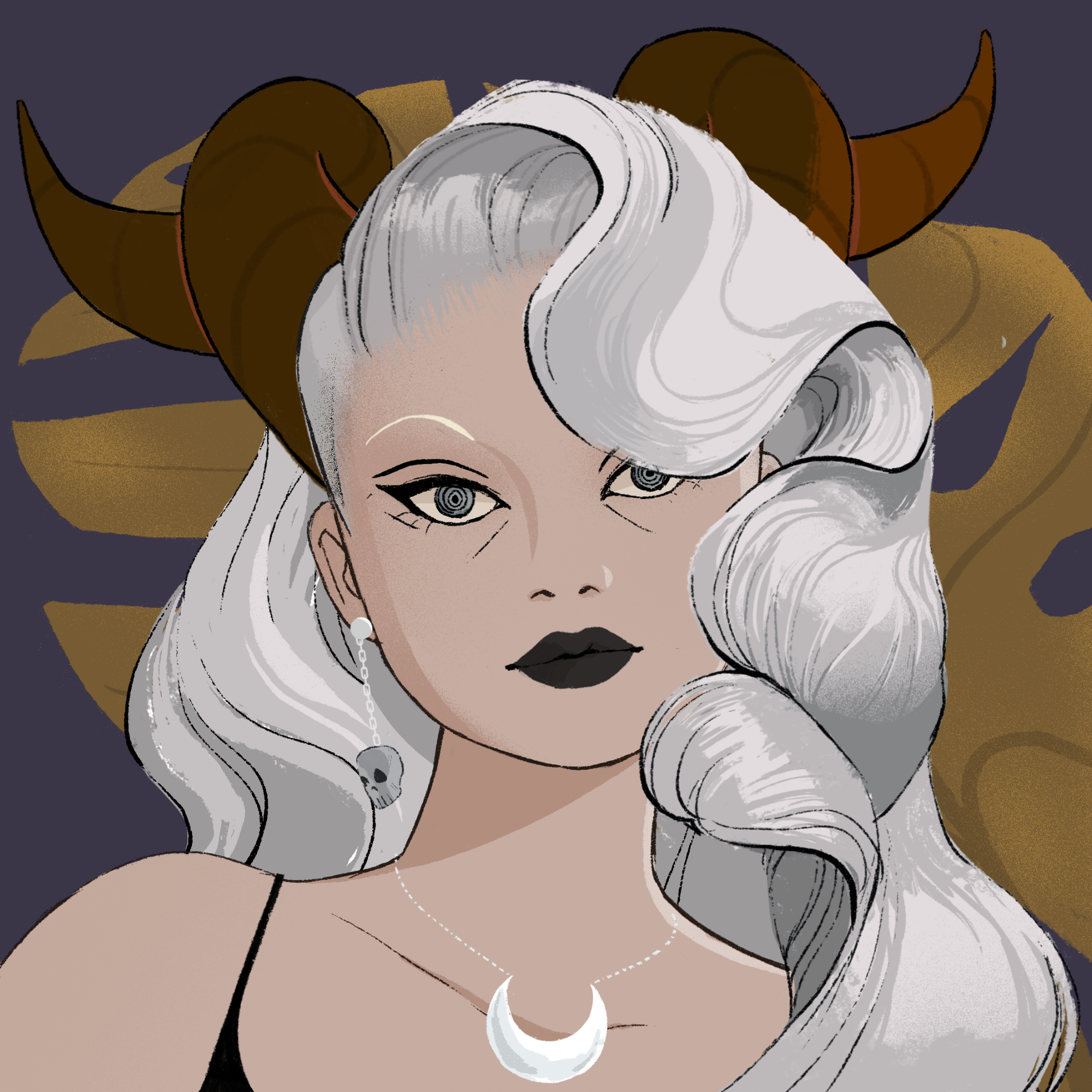 a portrait of Naphthalene the lithe