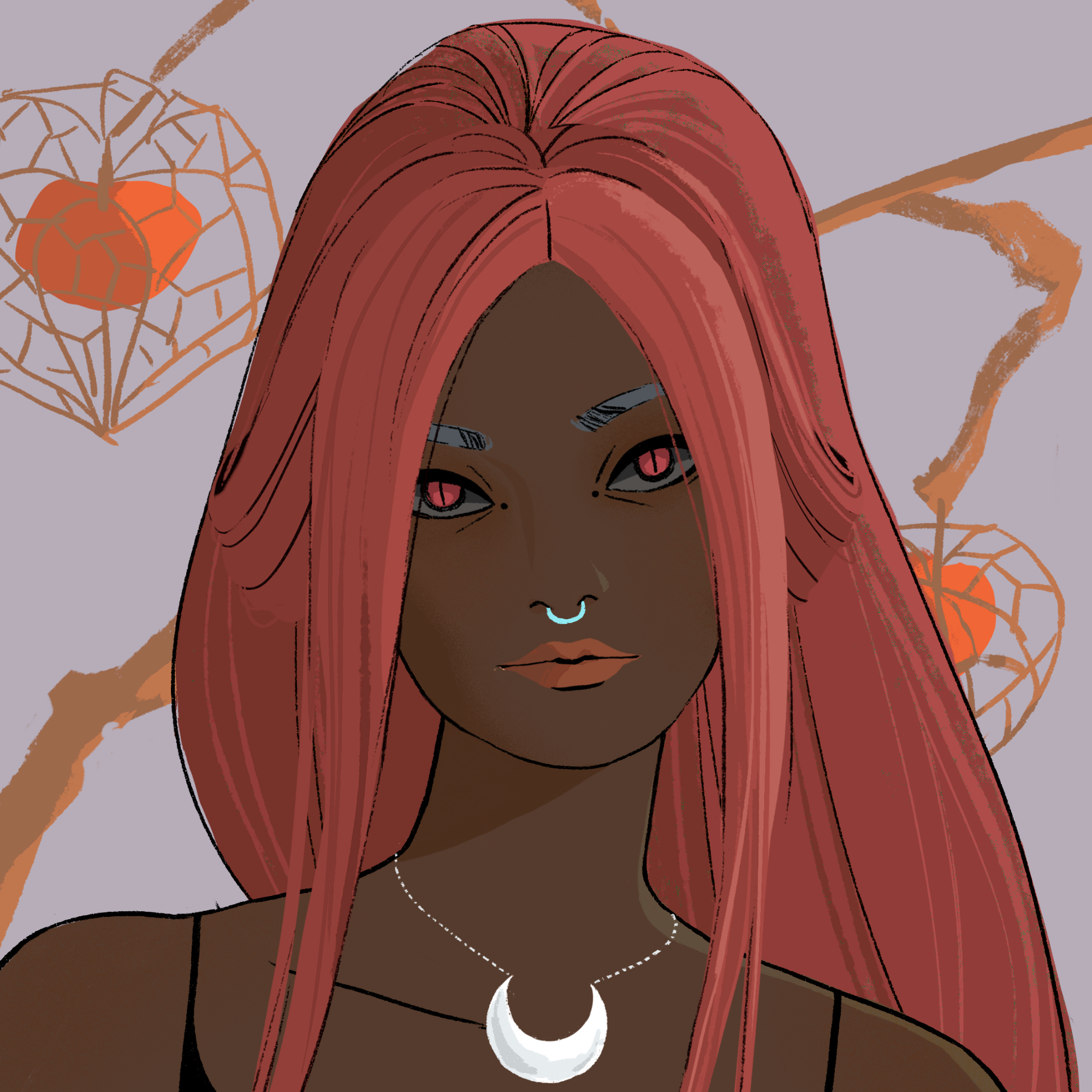 a portrait of Indium of the wastes