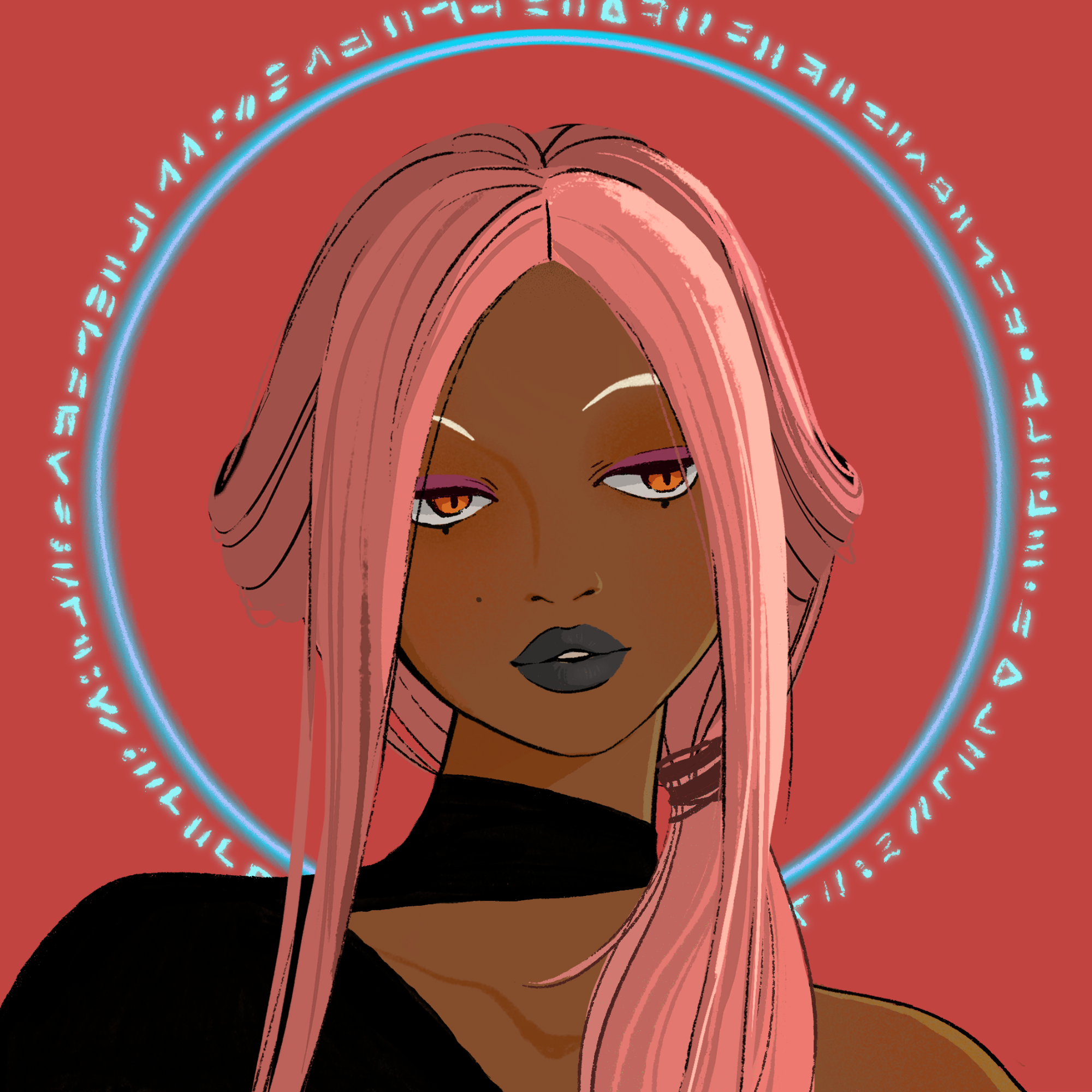 a portrait of Cathode of the vivarium