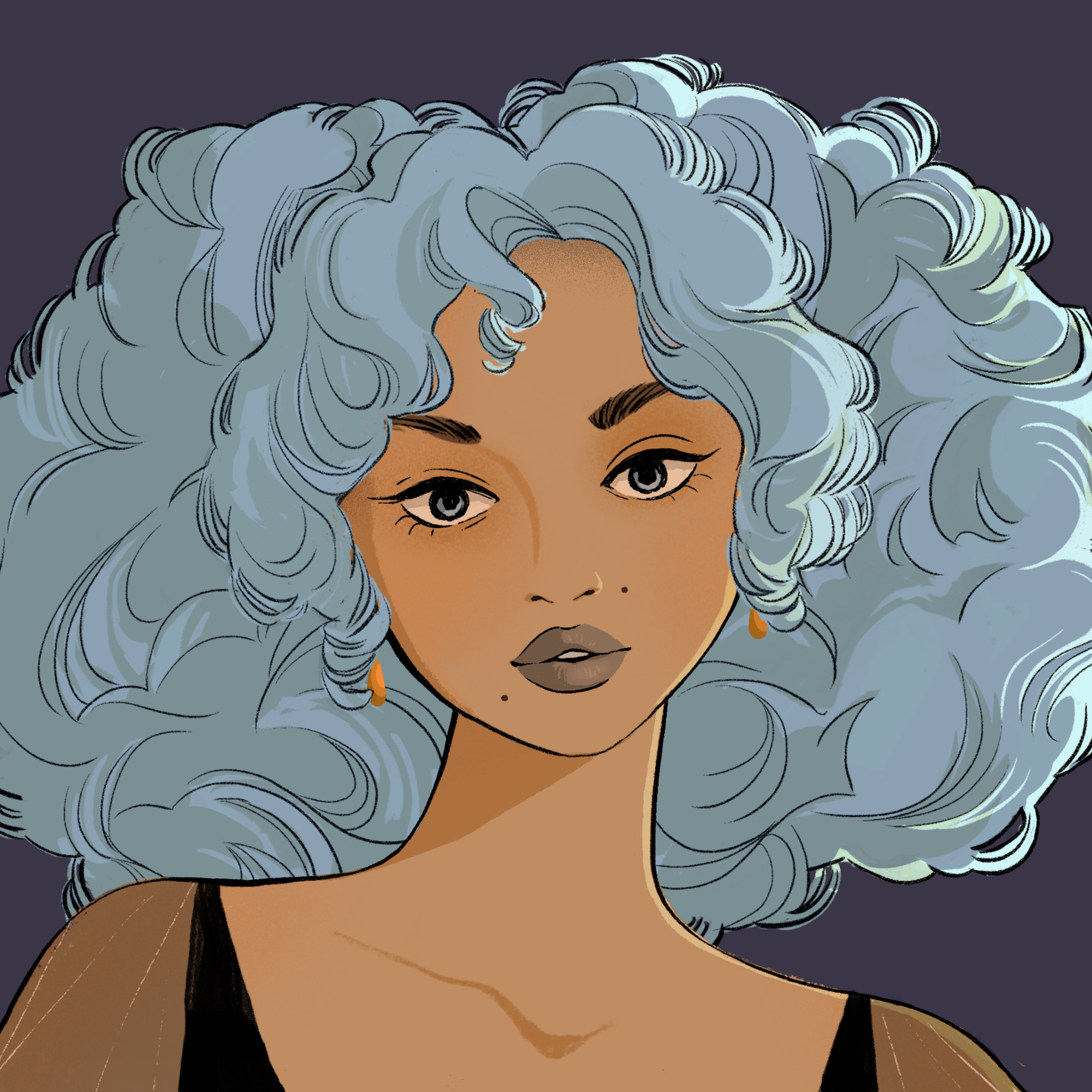 a portrait of Prunella breakwater