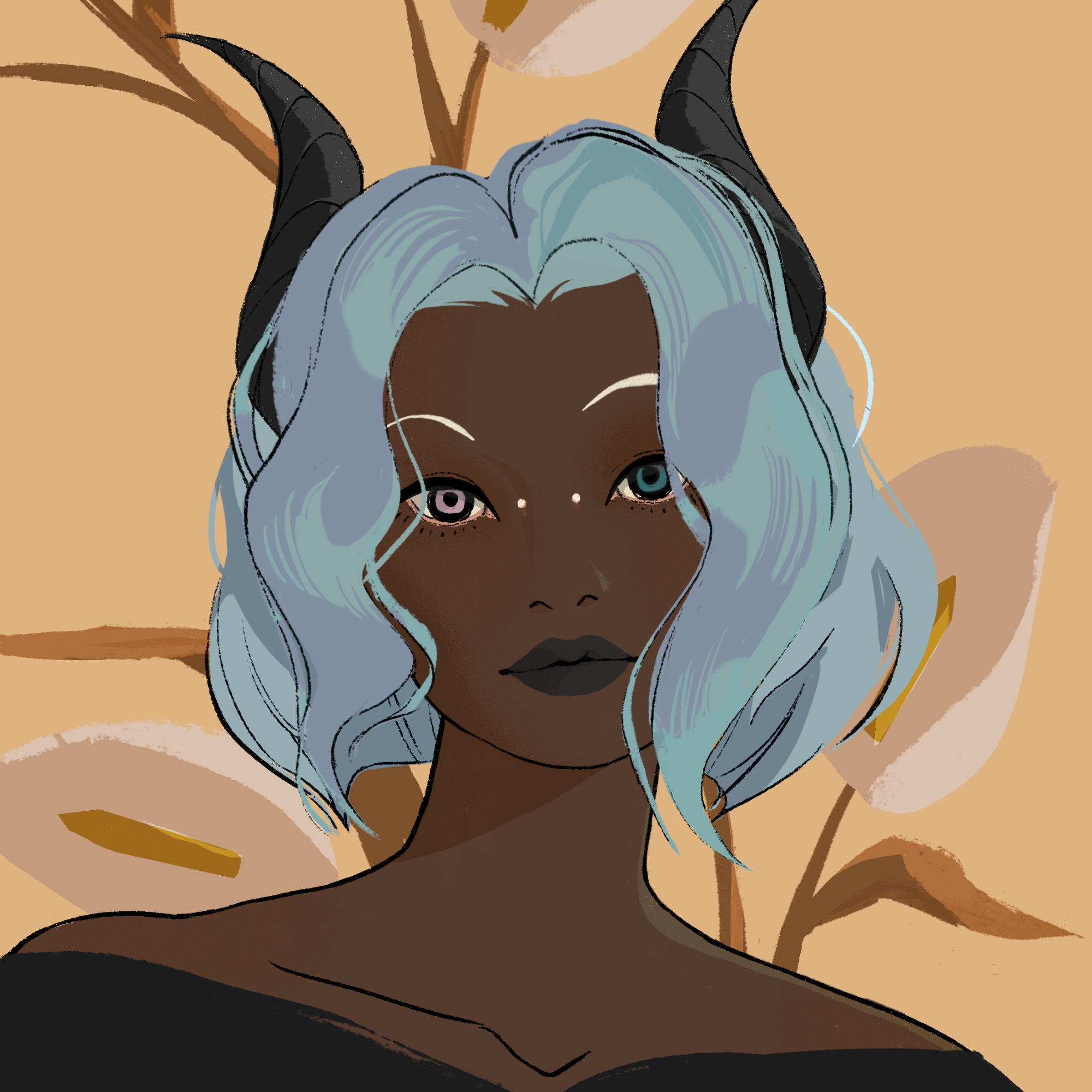 a portrait of Fuchsin the perpetual