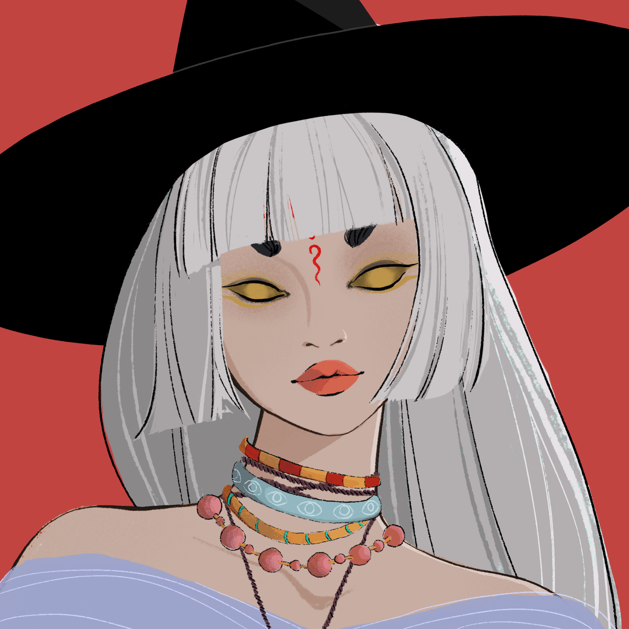 a portrait of Pitaya the lovely