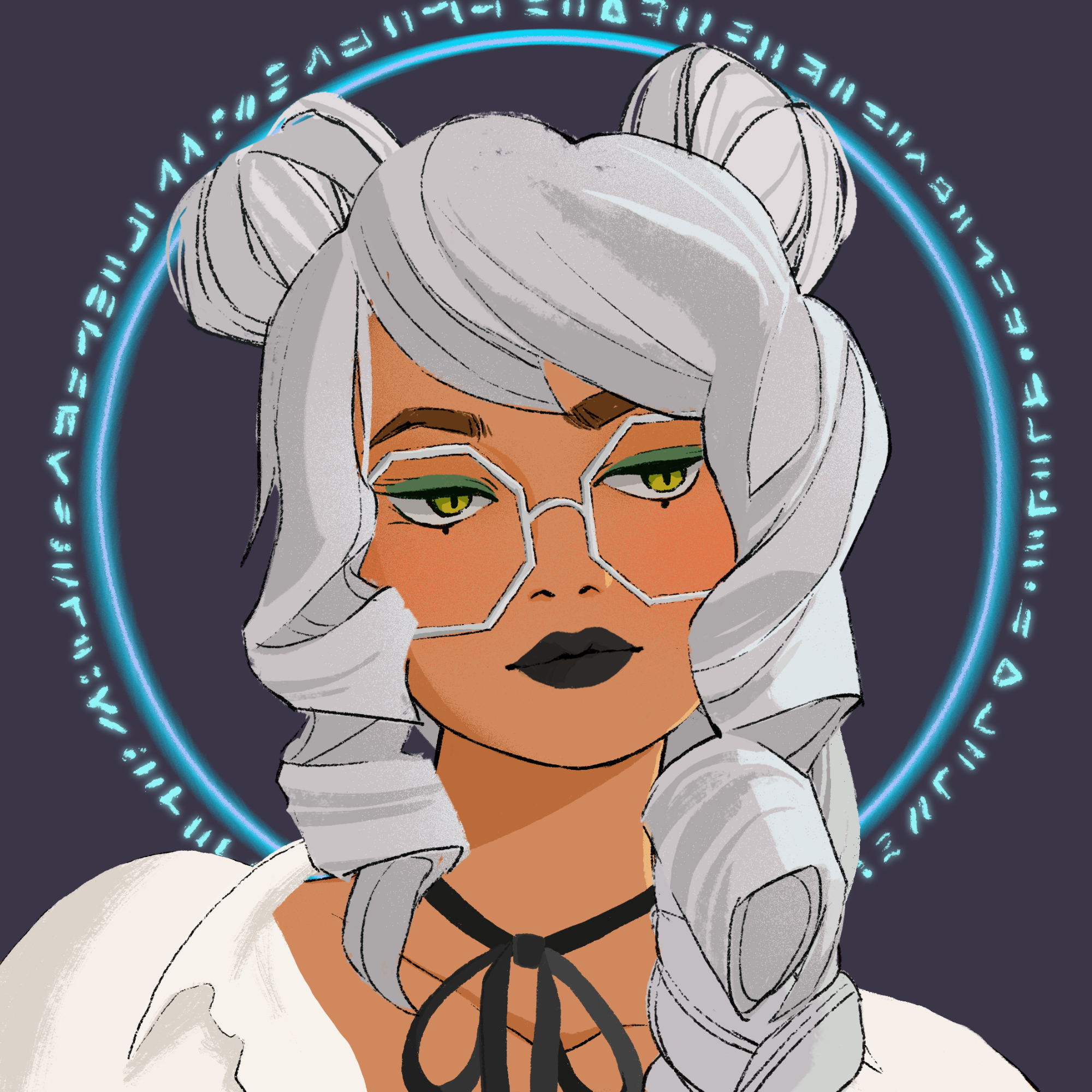 a portrait of Entropy, the prim codex