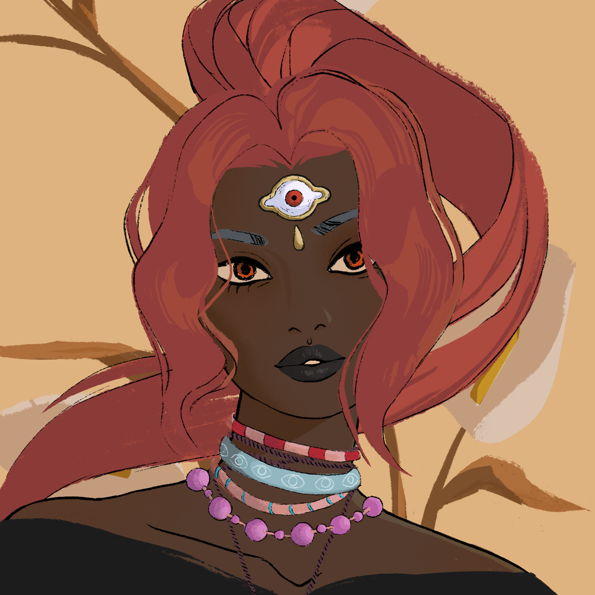 a portrait of Orange, the scented wind