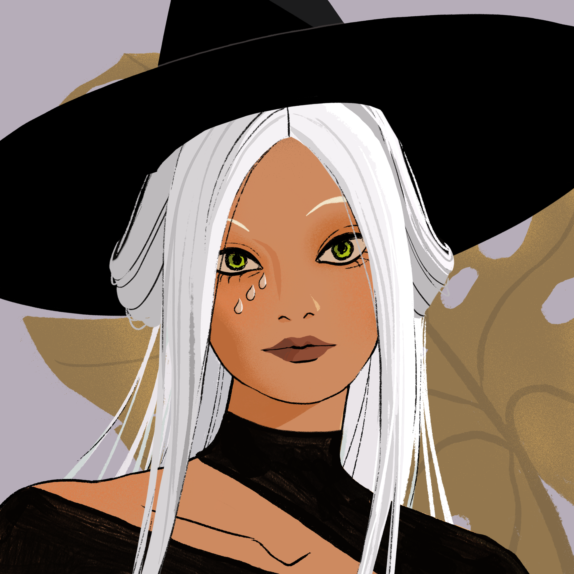 a portrait of Blizzard, the vicious shard