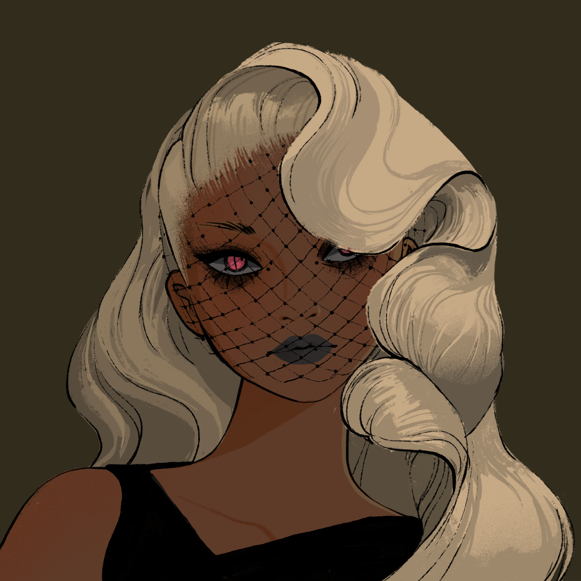 a portrait of The amulet