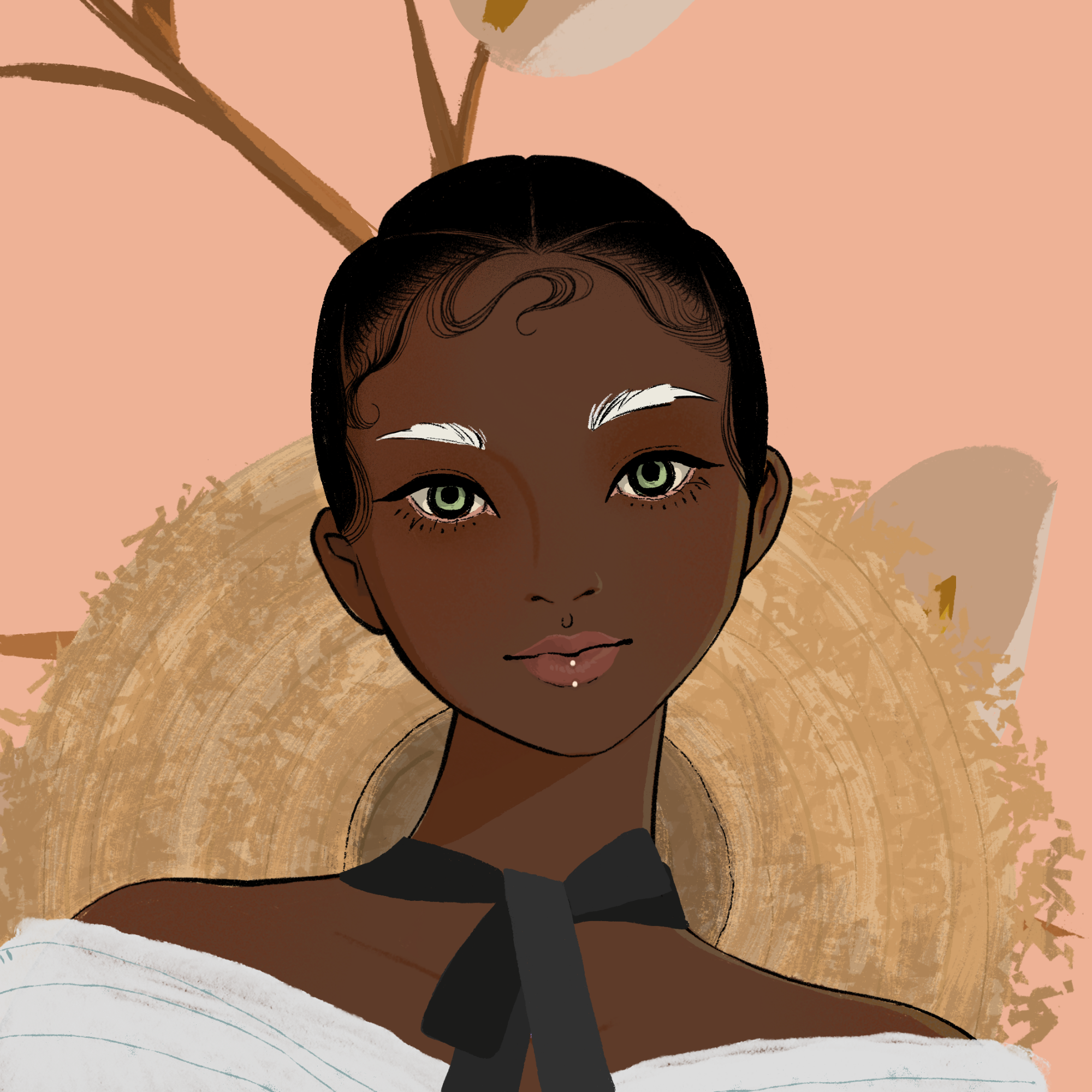 a portrait of Sesame, the true shovel