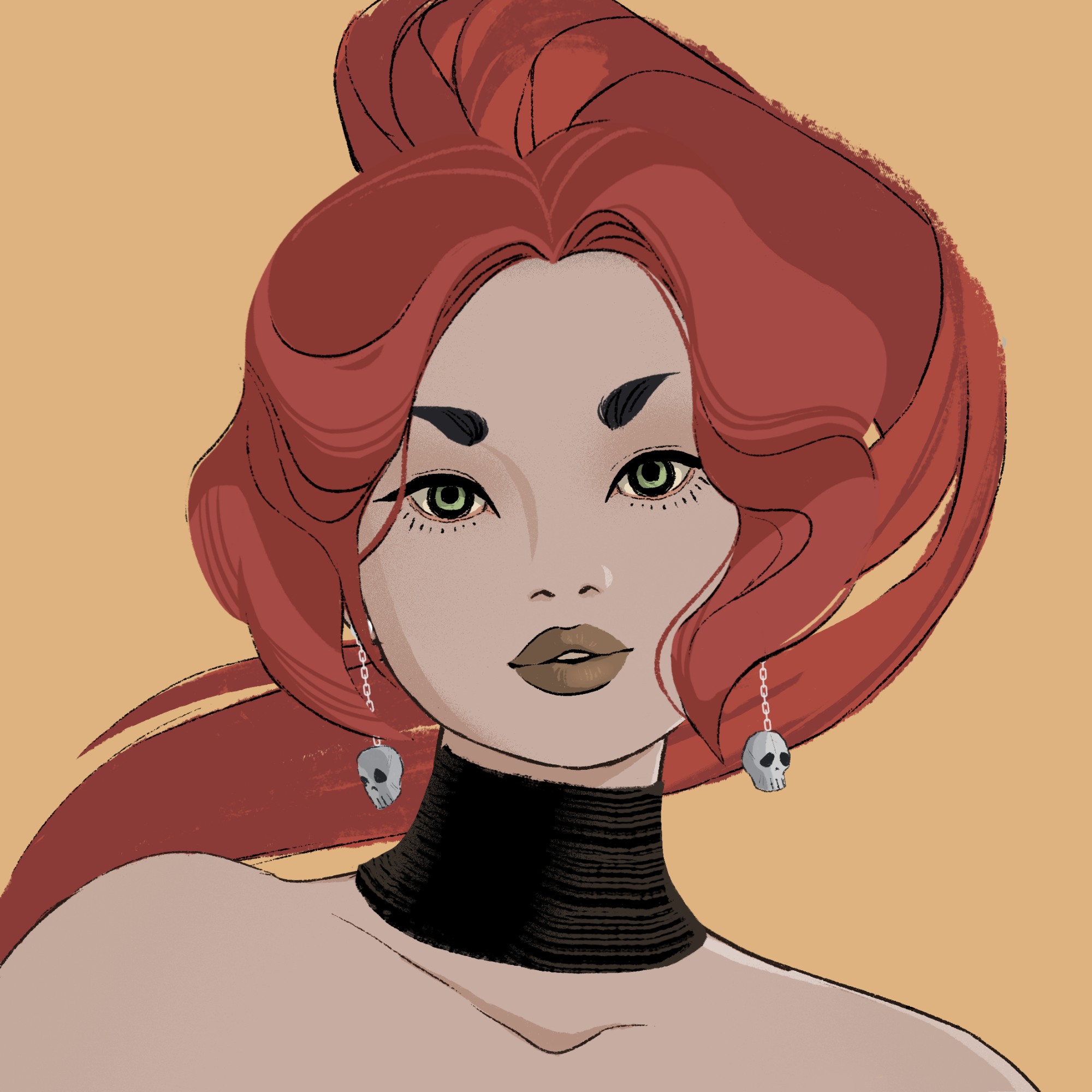 a portrait of Chromium, the formidable talisman