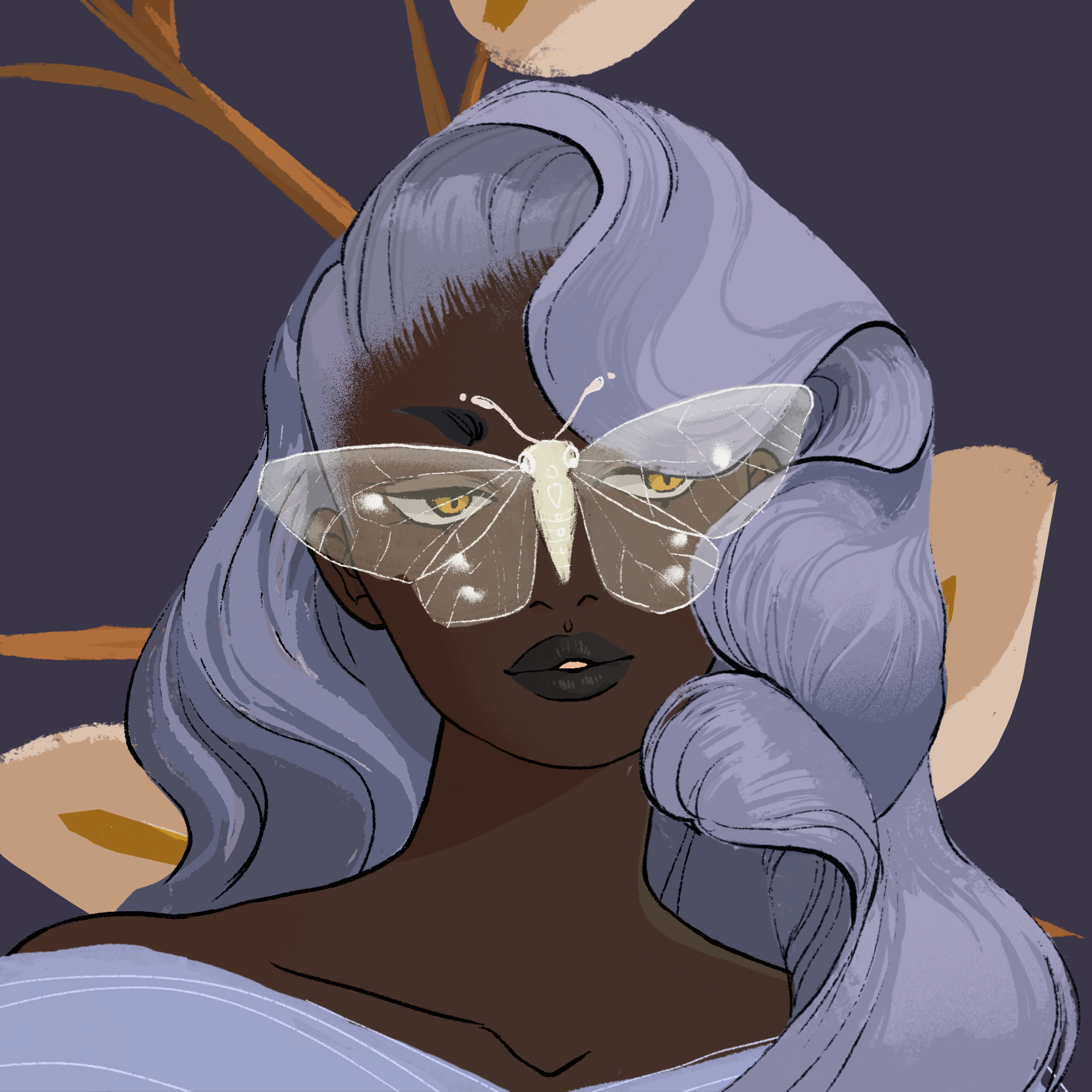 a portrait of Lily, the thrilling perfume