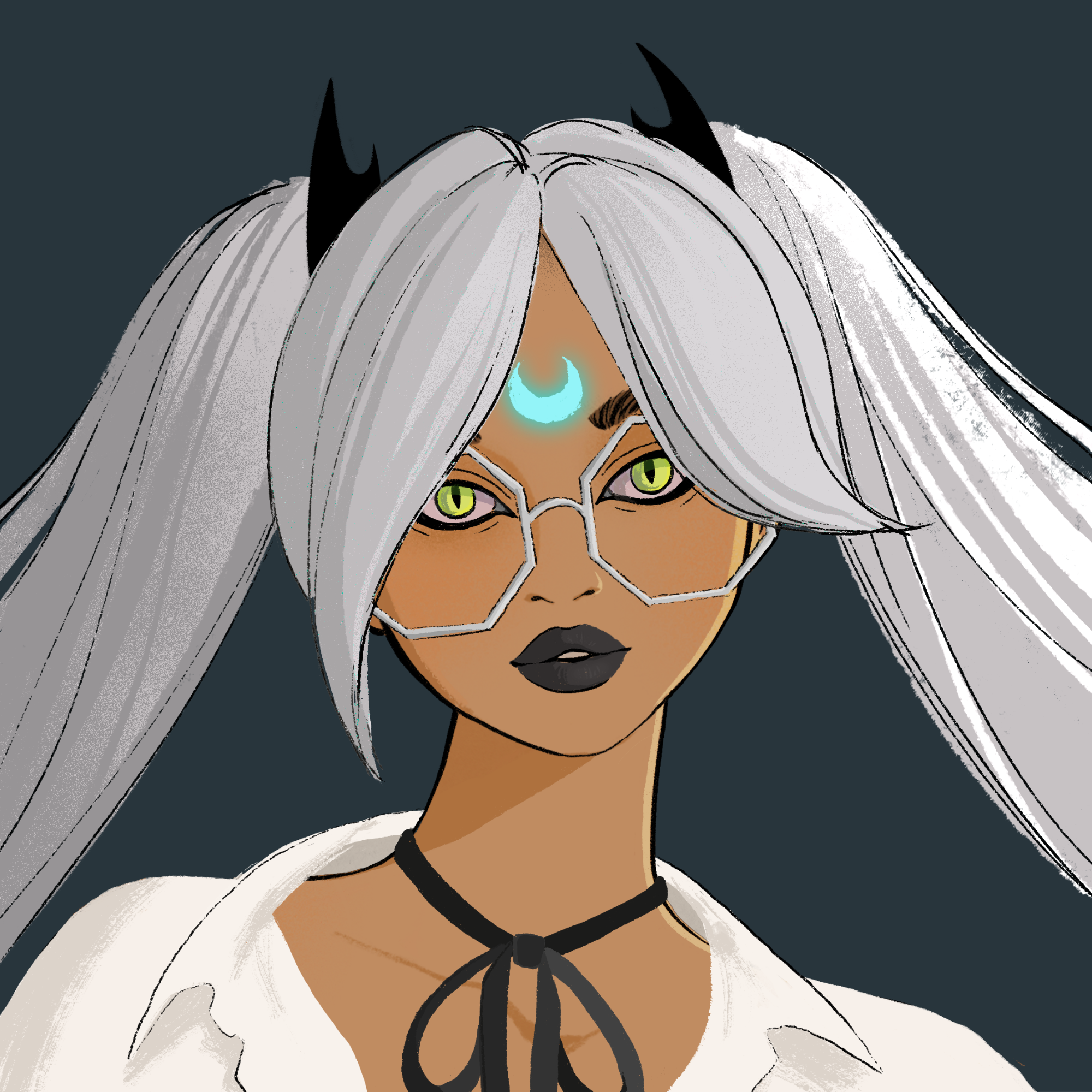 a portrait of Canopus, the intuitive hexagon