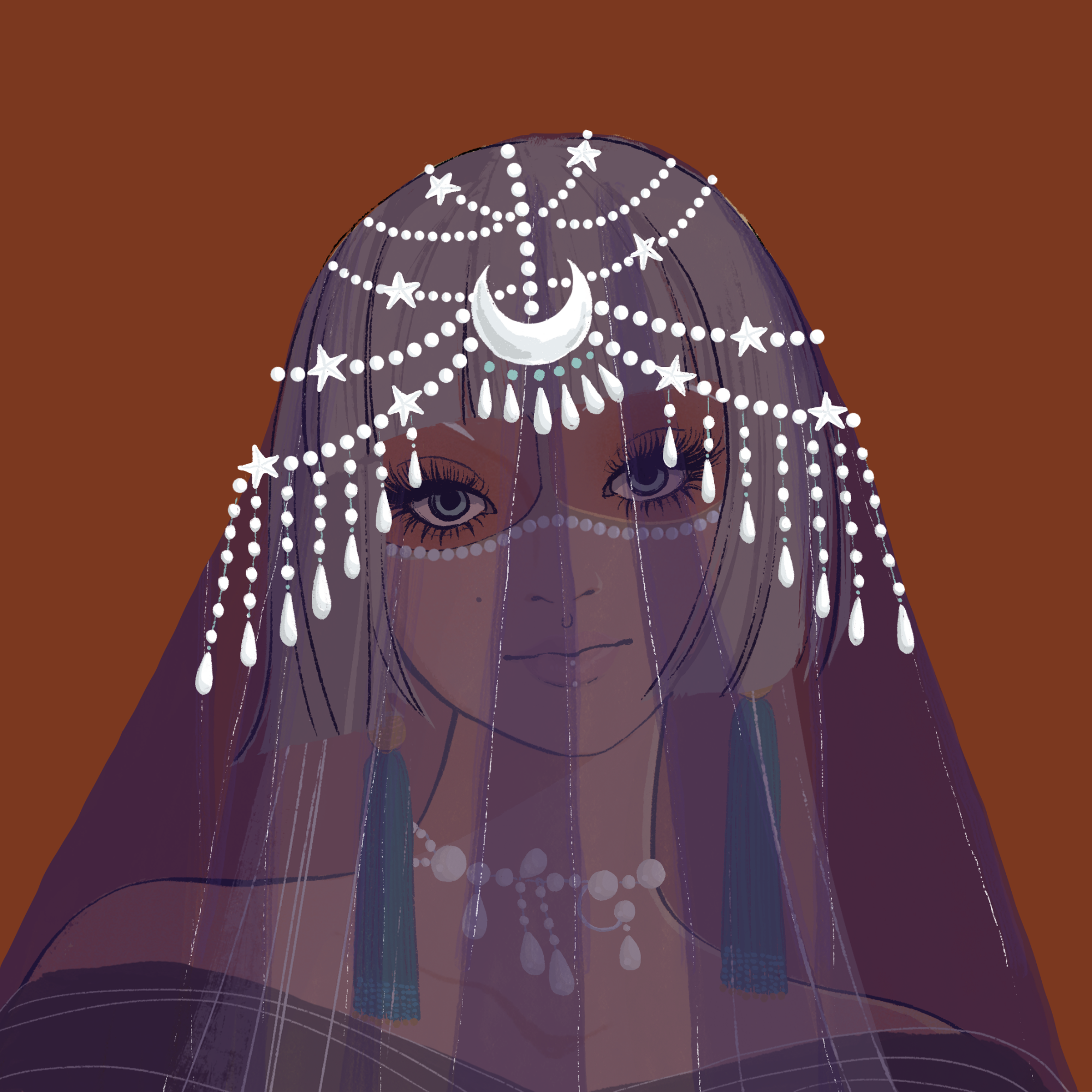 a portrait of Morganite, the lovely goblet