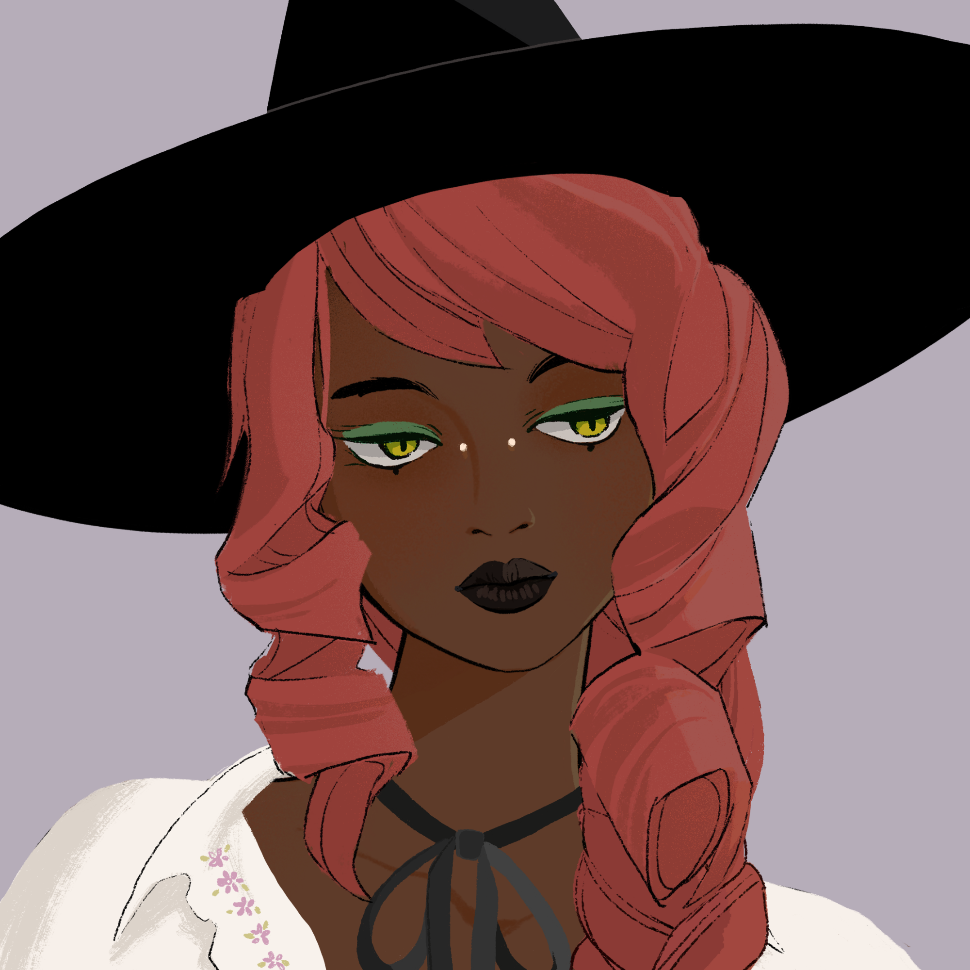 a portrait of Orchis the free