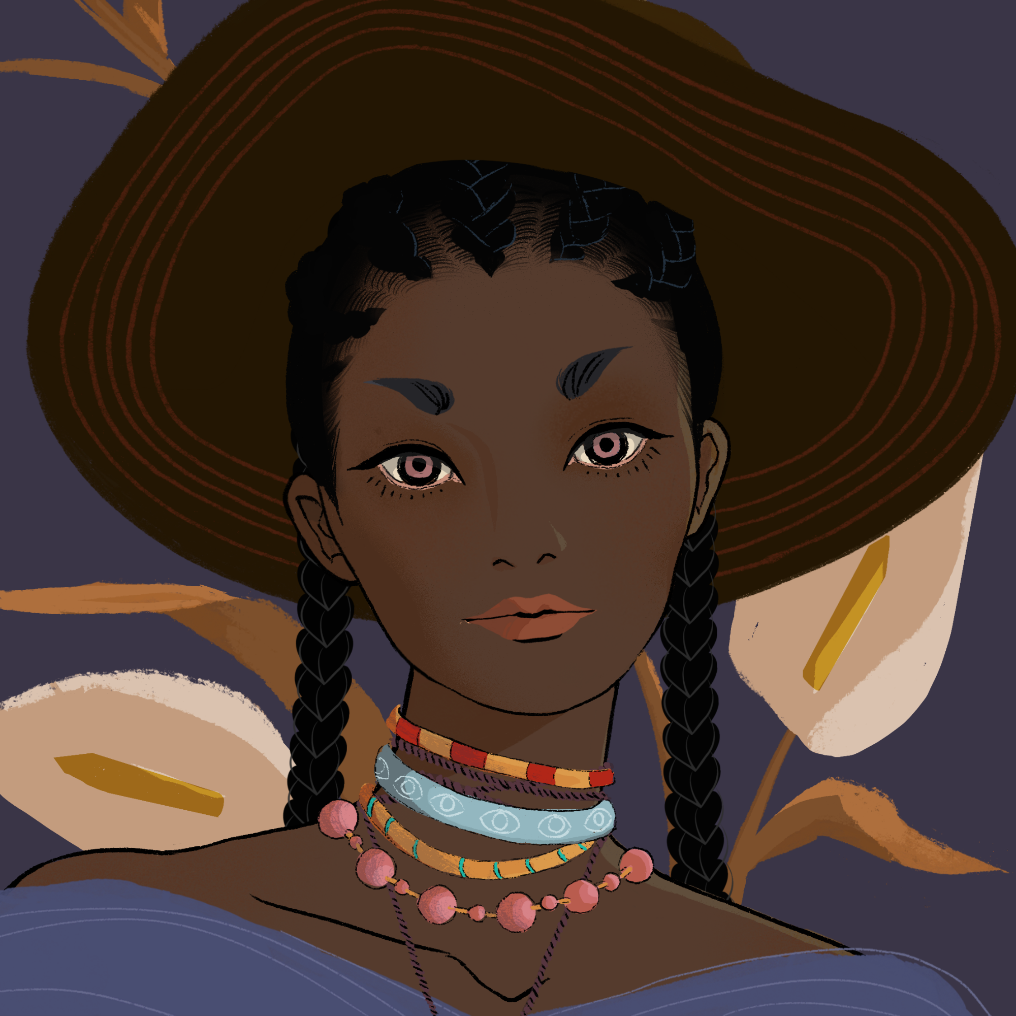 a portrait of Magnolia of the wastes