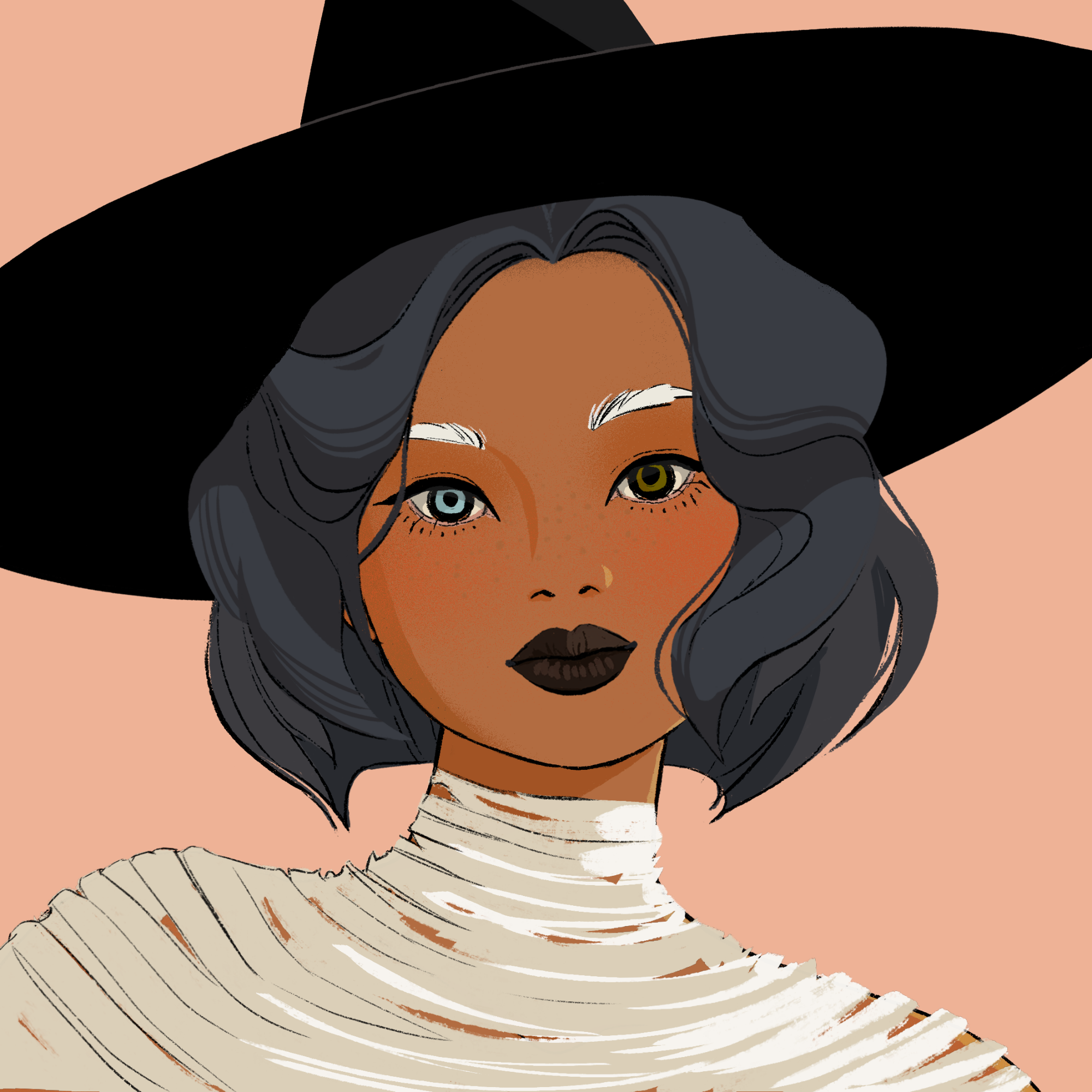 a portrait of Sapote the boundless