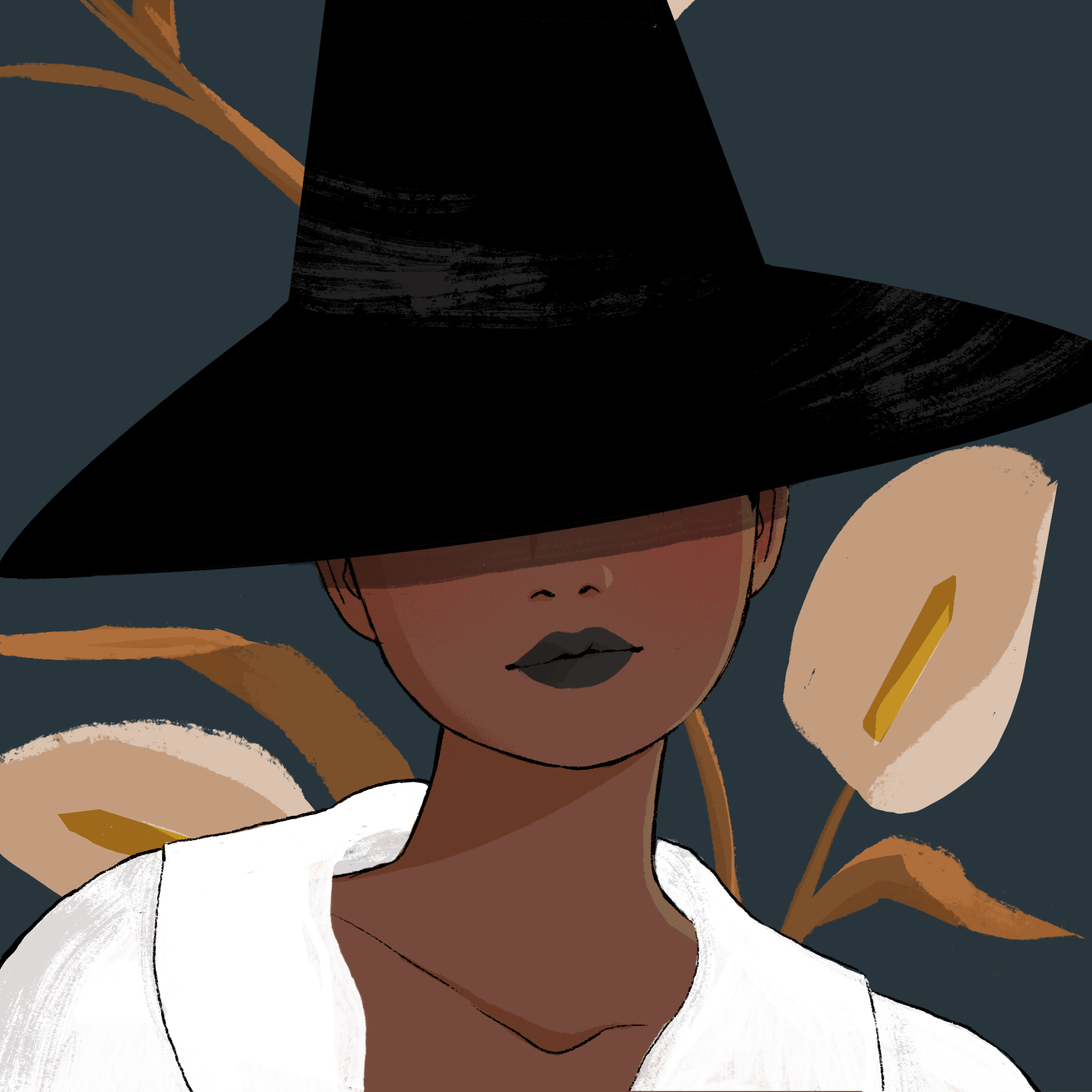 a portrait of Hemlock horn