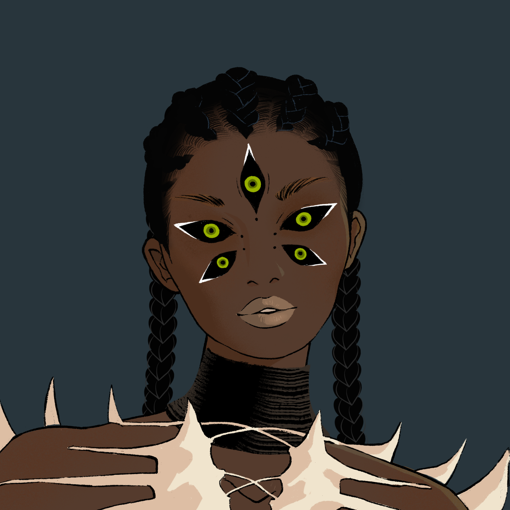 a portrait of Undara the terrible