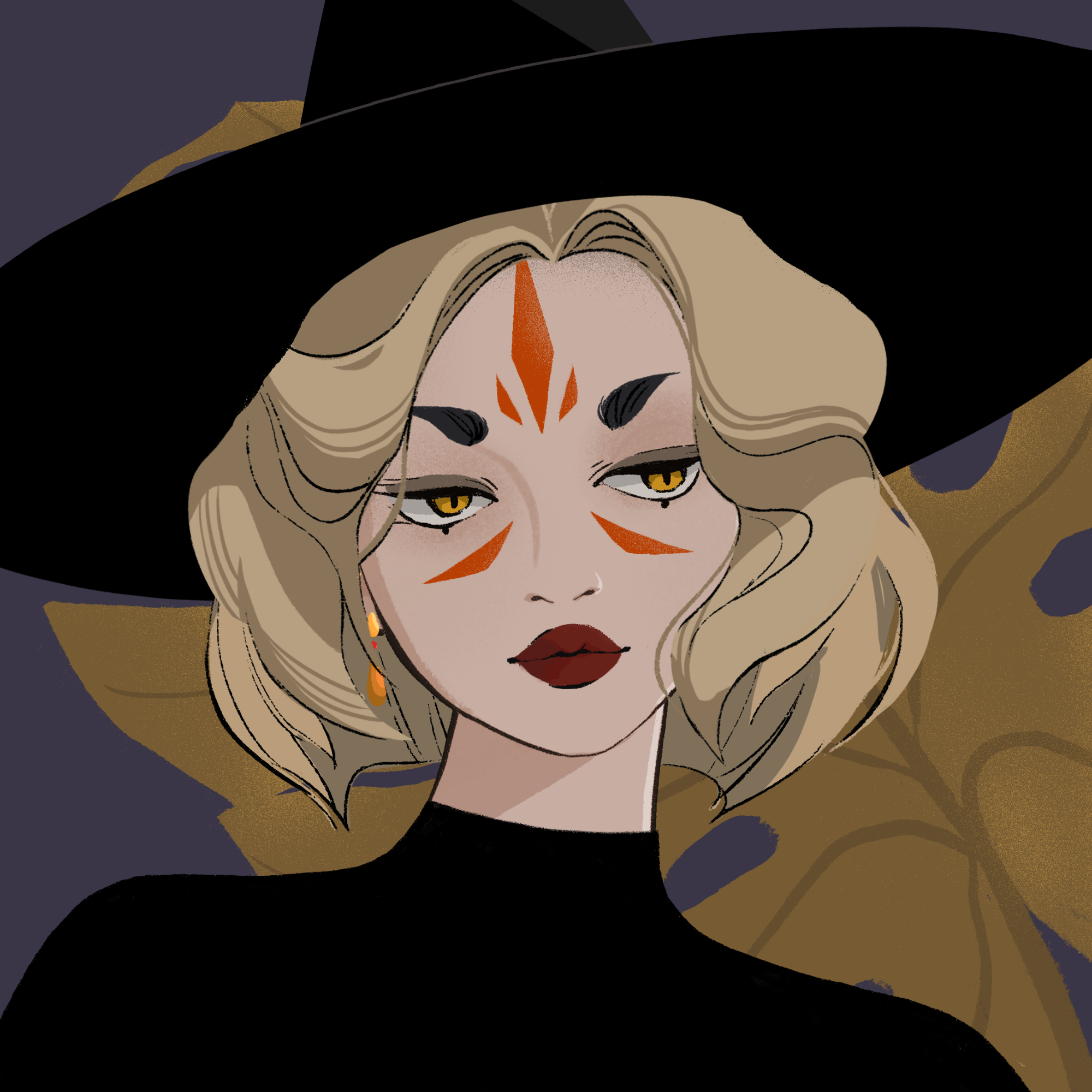 a portrait of Devotee vesuvius