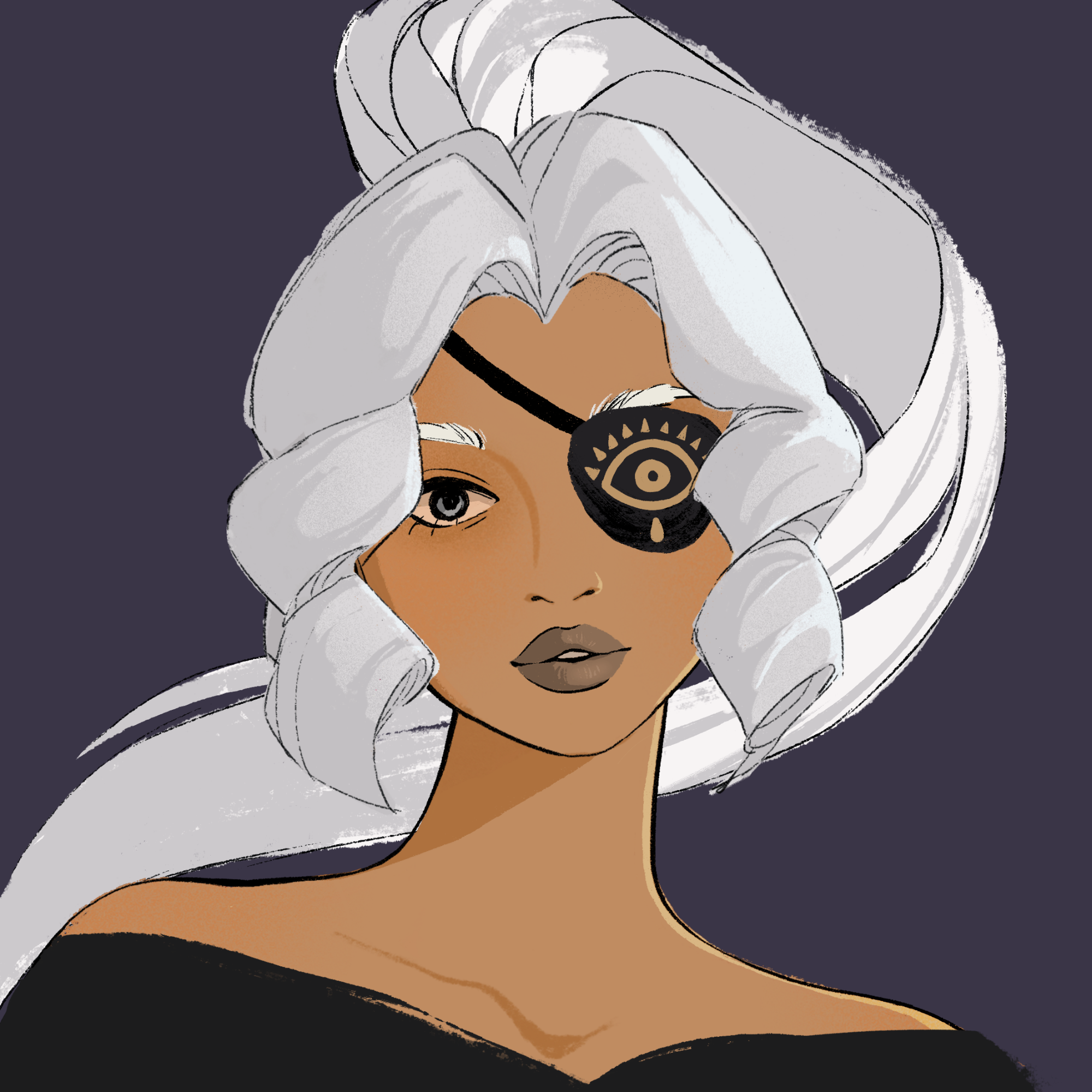 a portrait of Elderberry, the divine blossom