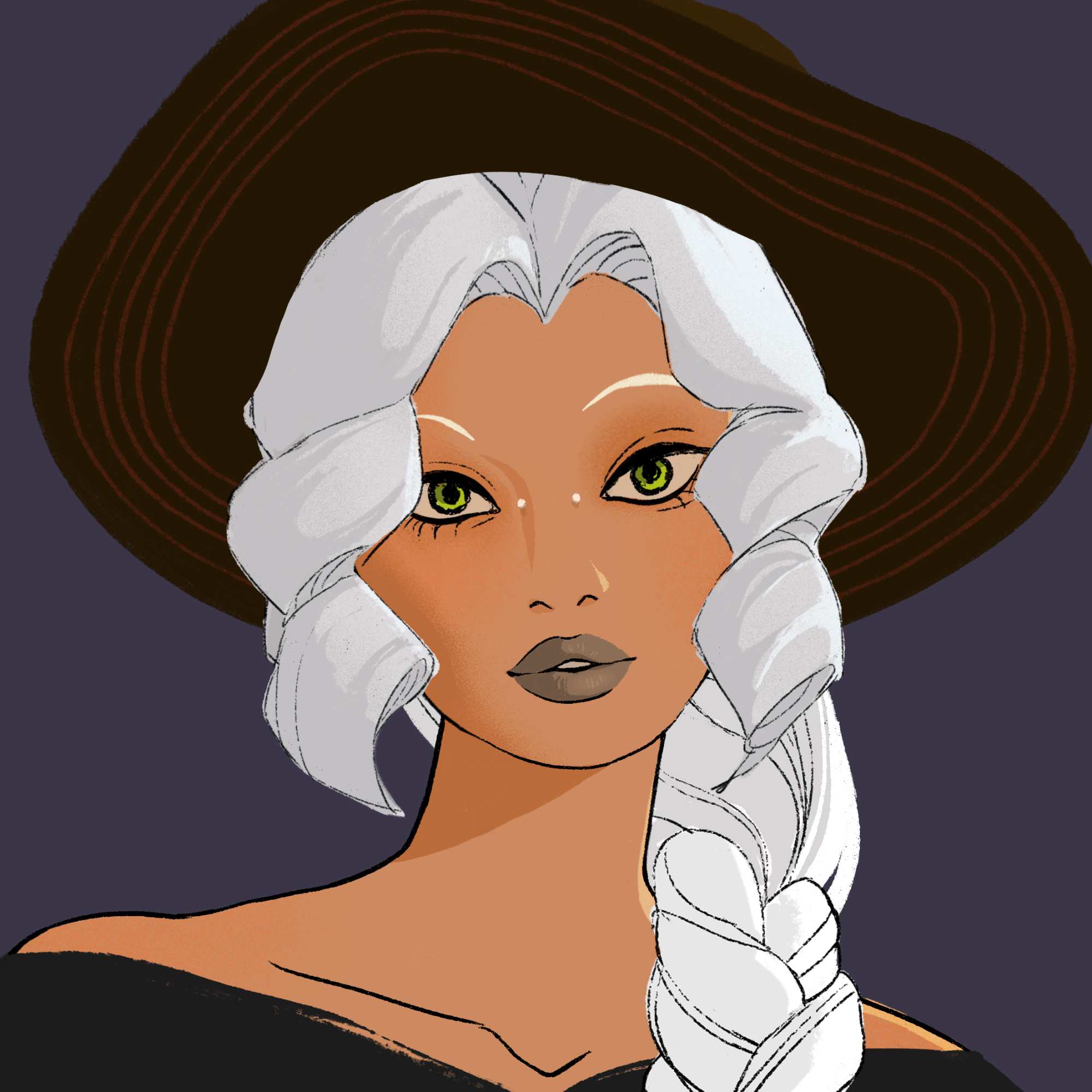 a portrait of Prune the fine