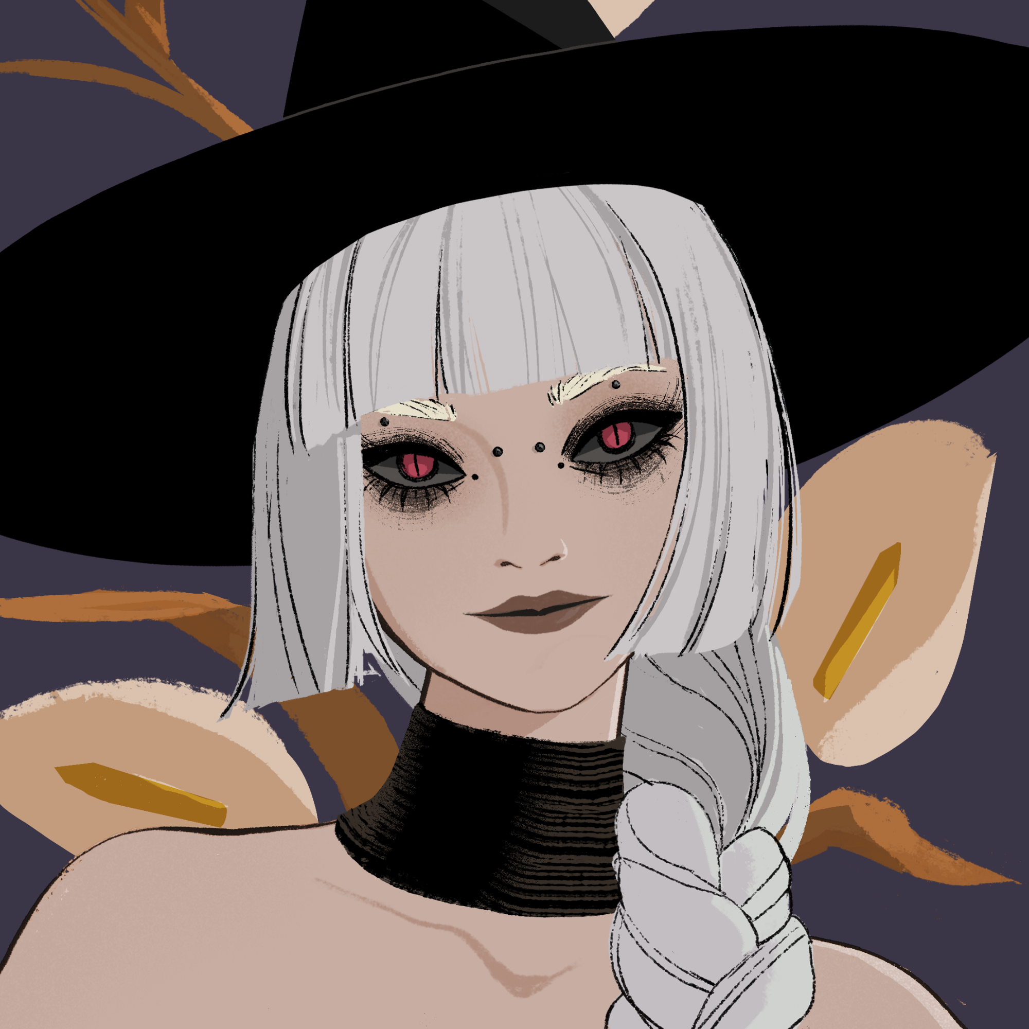 a portrait of Capulin the uncanny