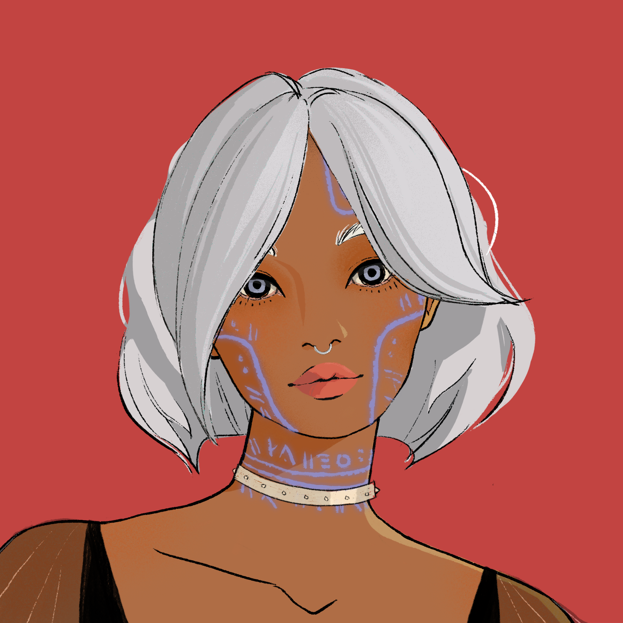 a portrait of Inertia, the elastic hourglass