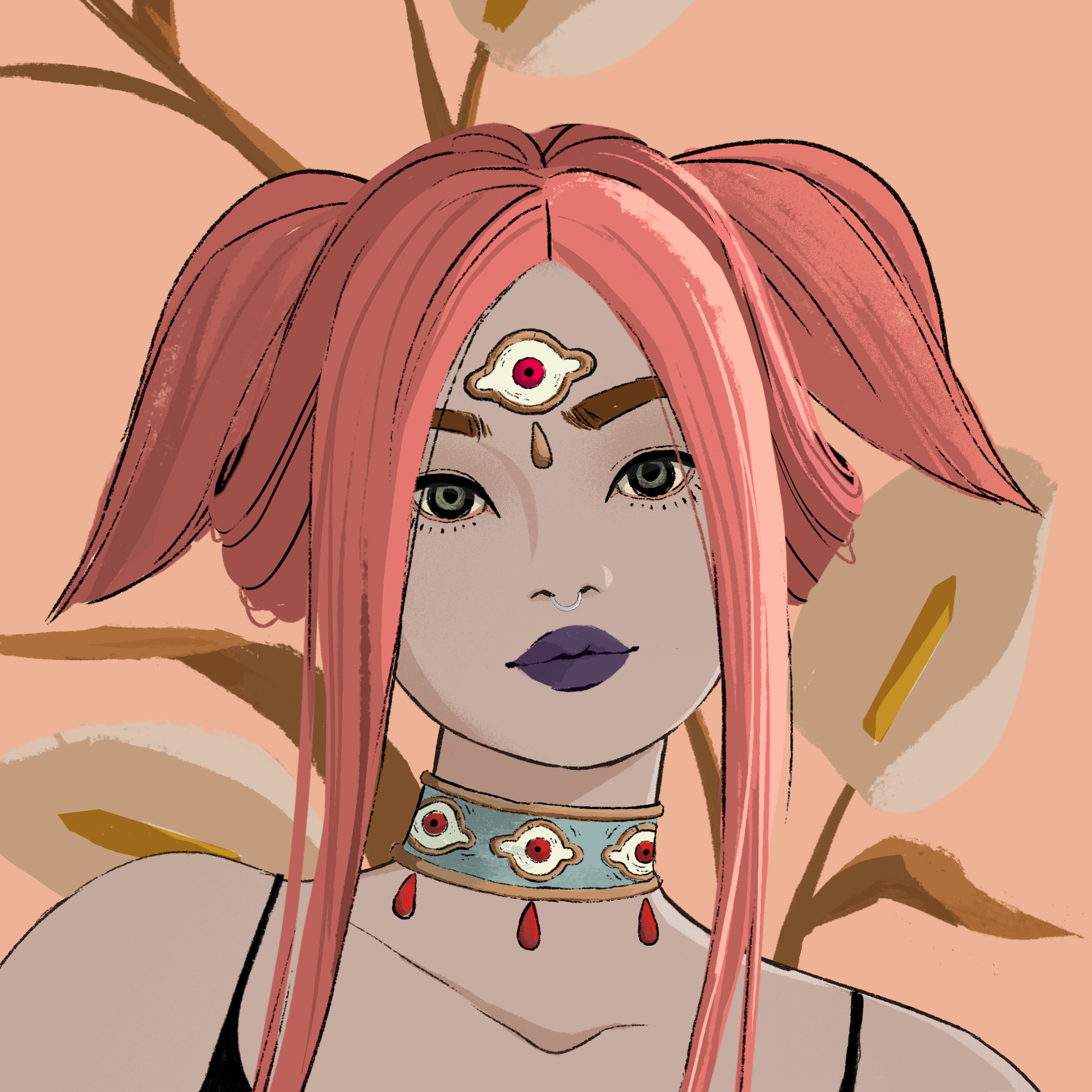 a portrait of Orange breeze