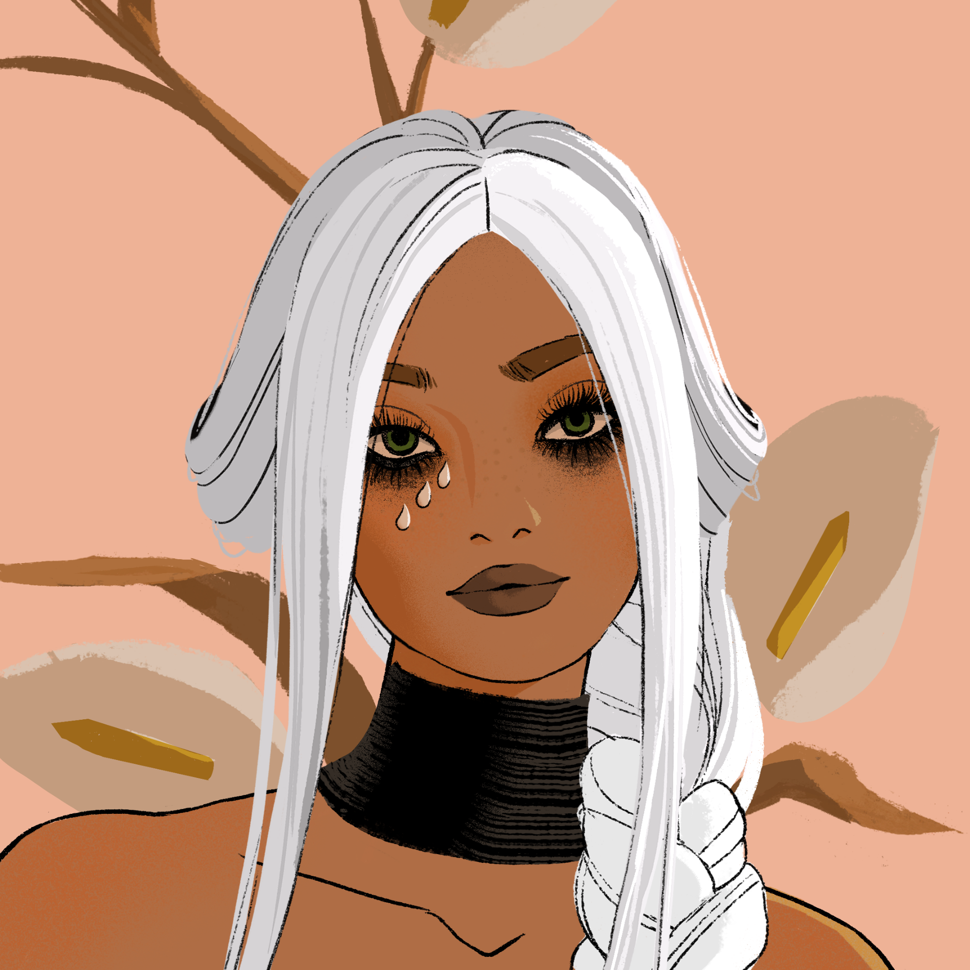 a portrait of Undara, the uncanny mayhem