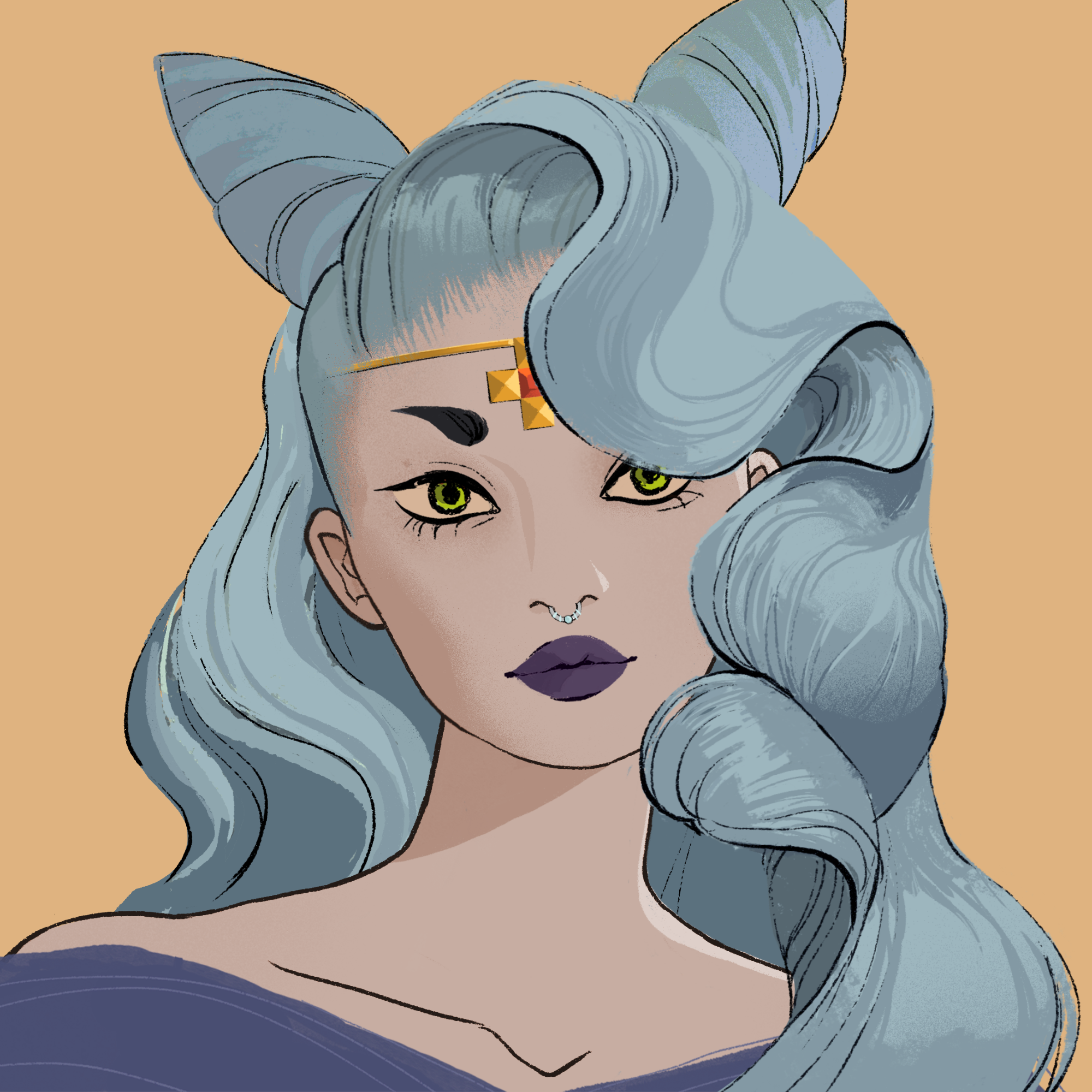 a portrait of Madam neroli