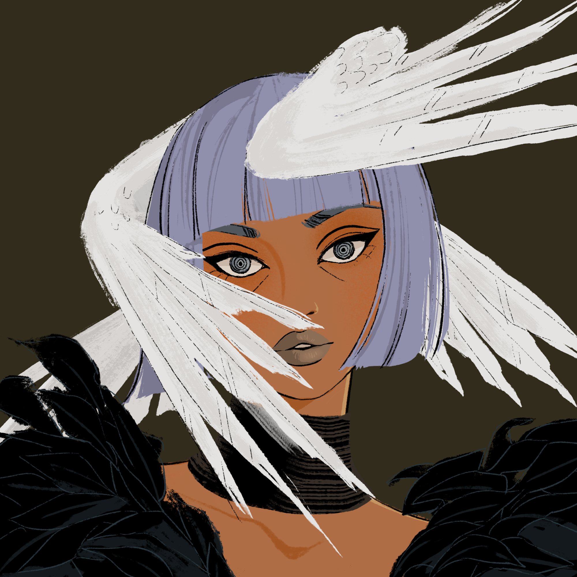 a portrait of Mistress revenant