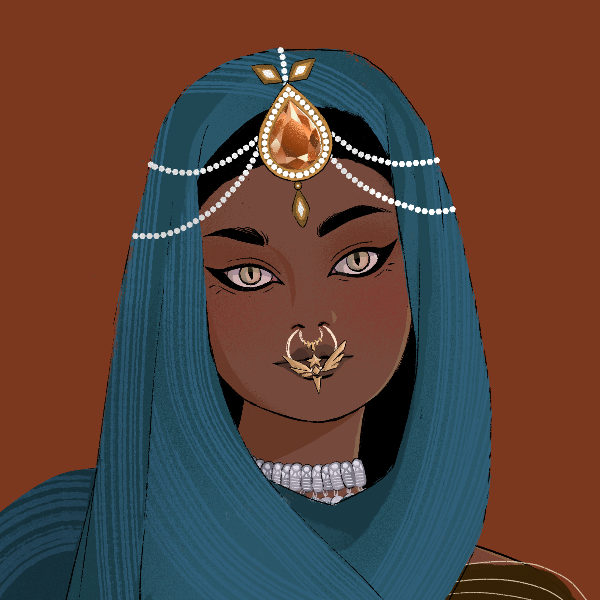 a portrait of Opal timpani
