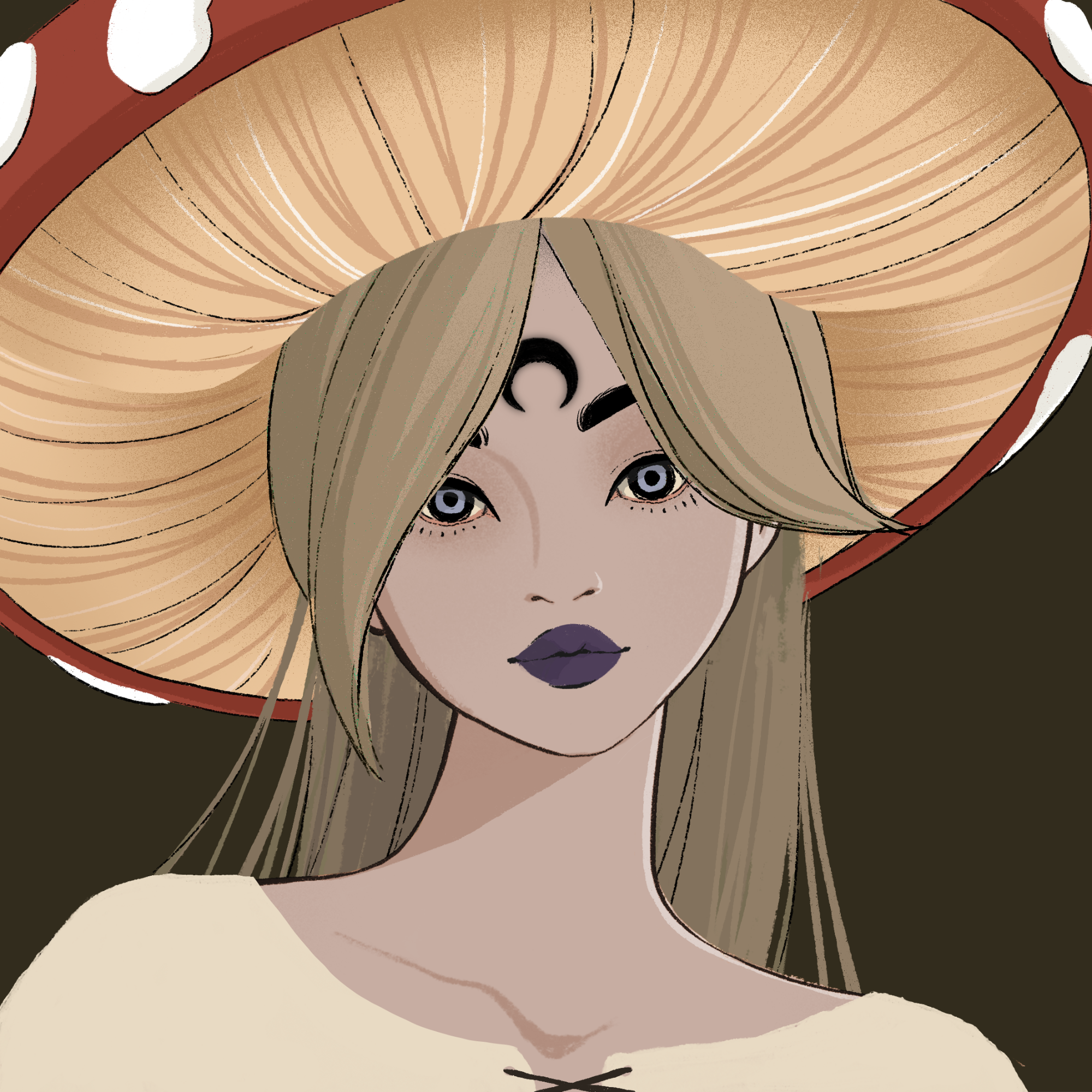 a portrait of Mallow, the good crate