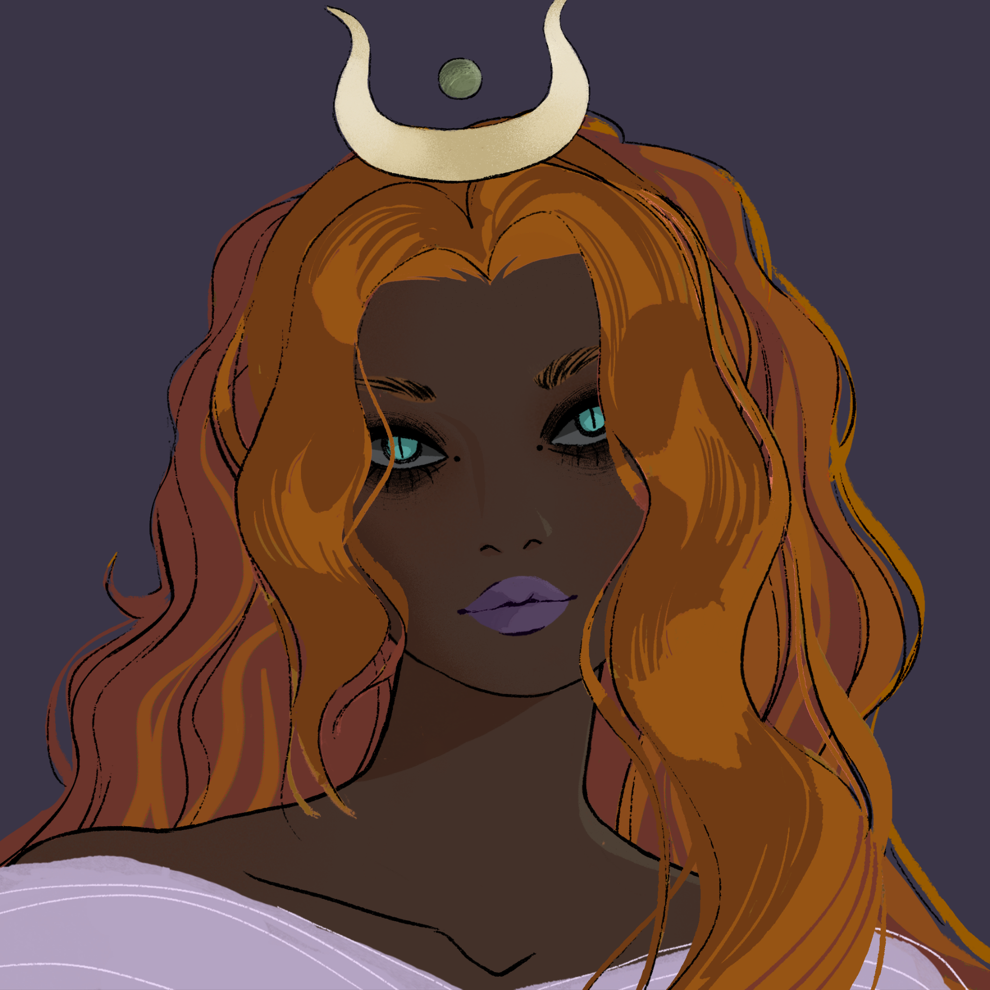 a portrait of Carambola the divine