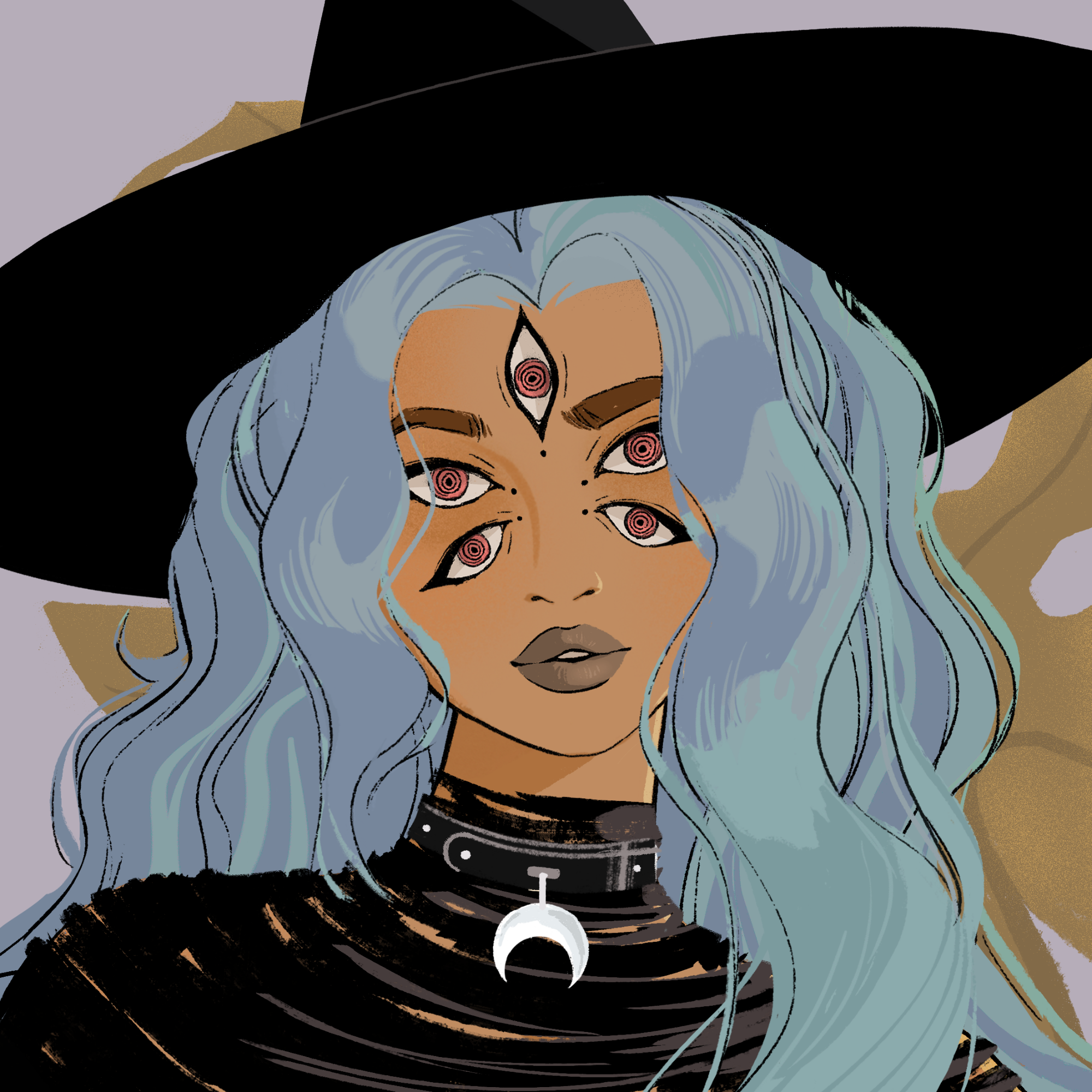 a portrait of Blizzard of the demon market