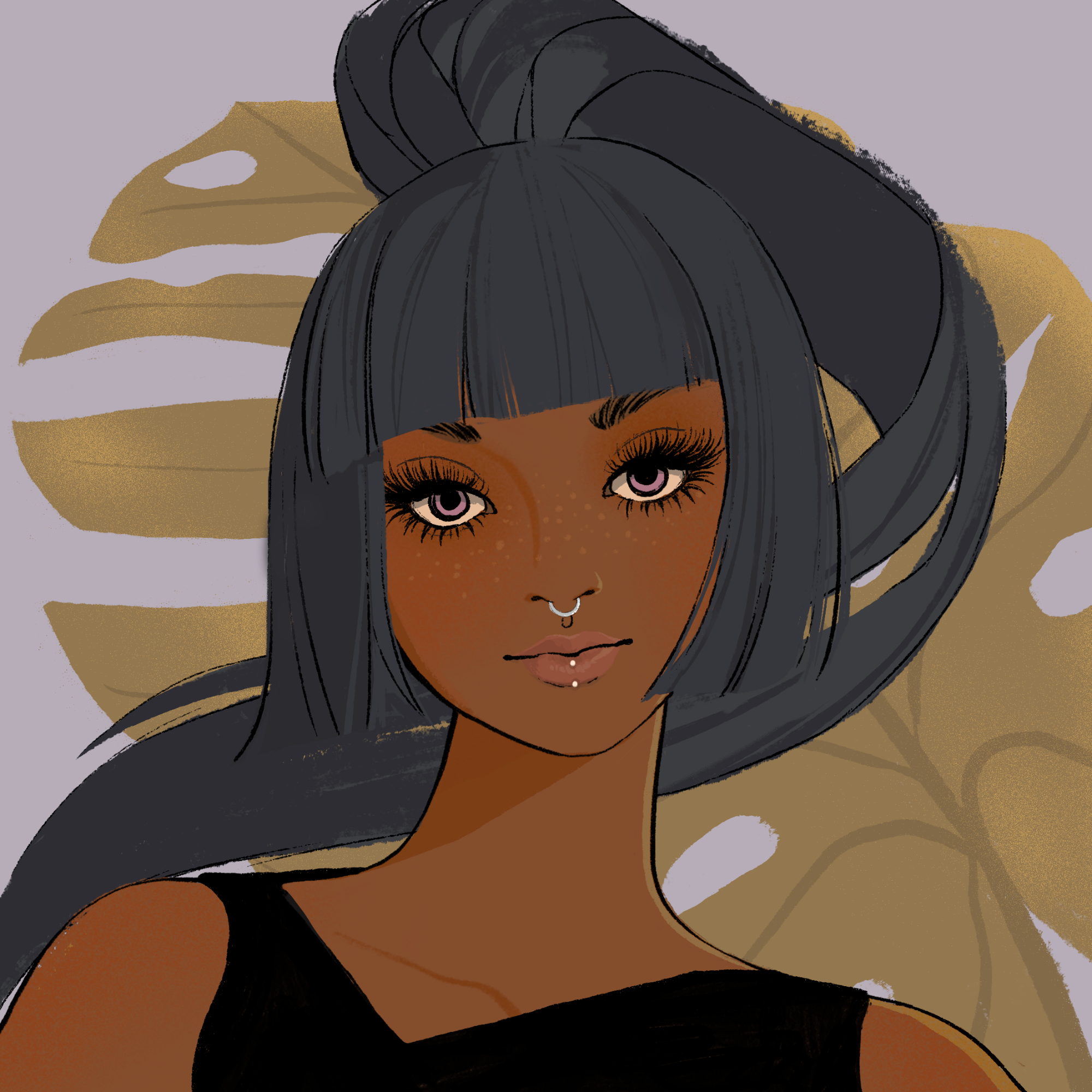 a portrait of Octave of the vivarium