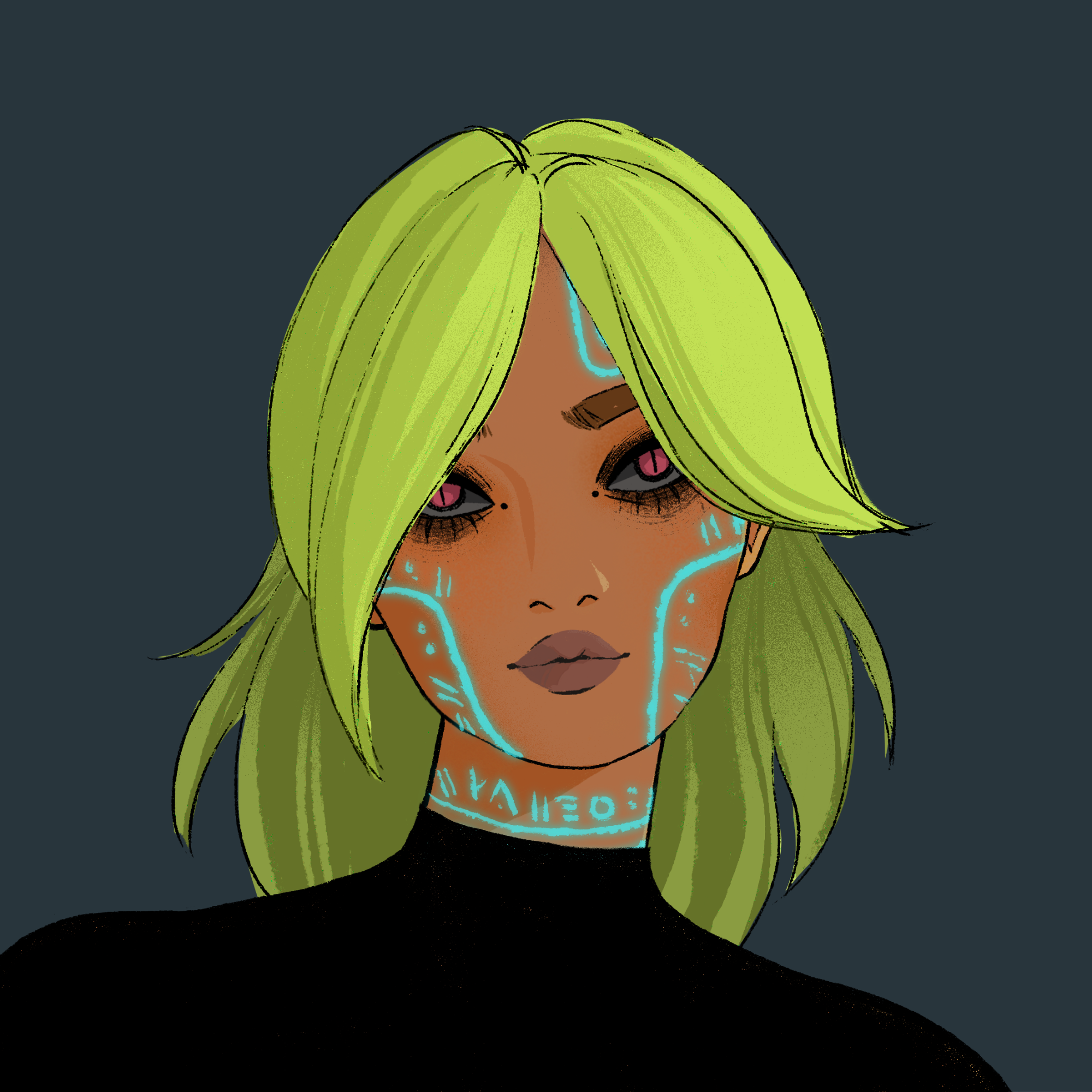 a portrait of Sagitta, the persistent memory