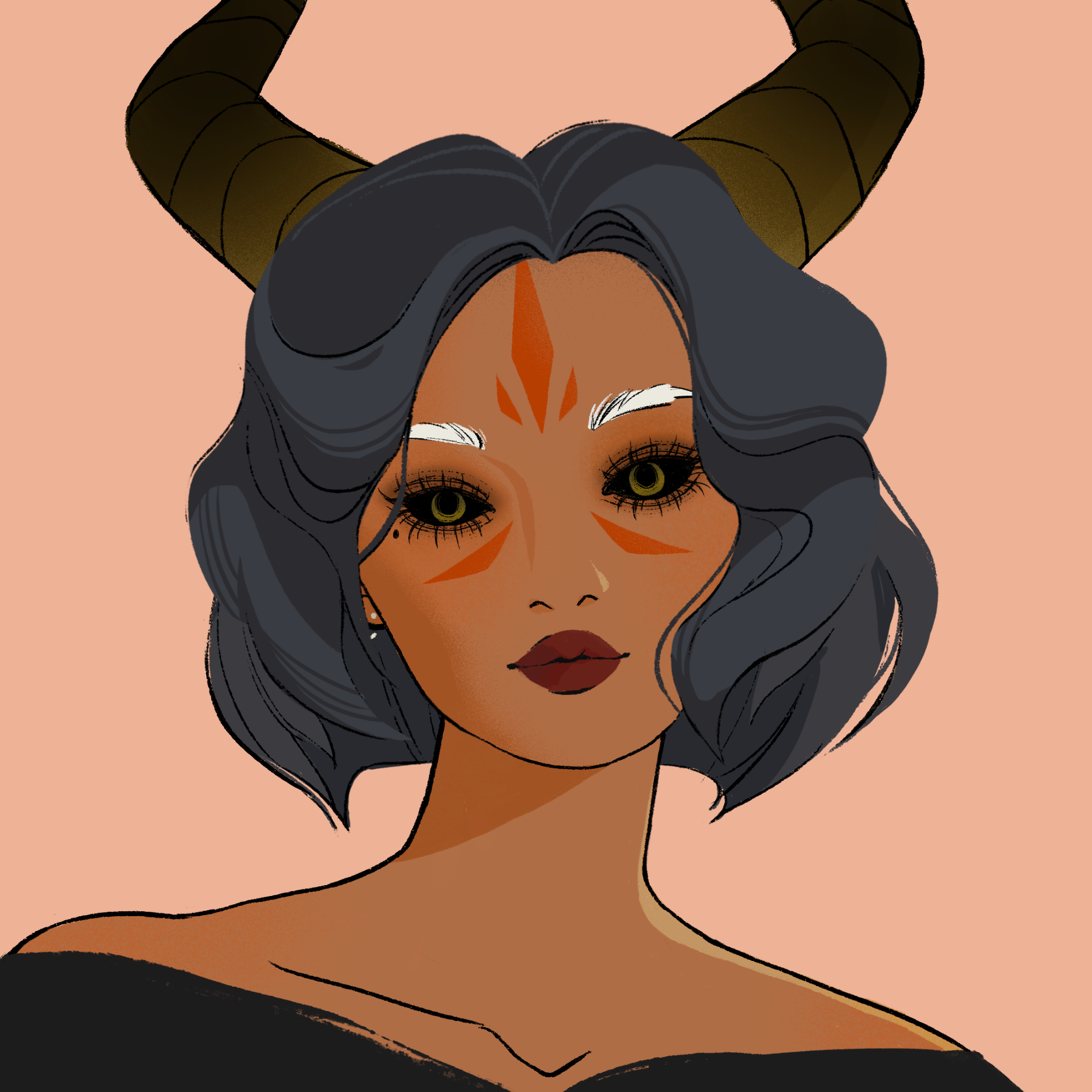 a portrait of Drought of the demon market