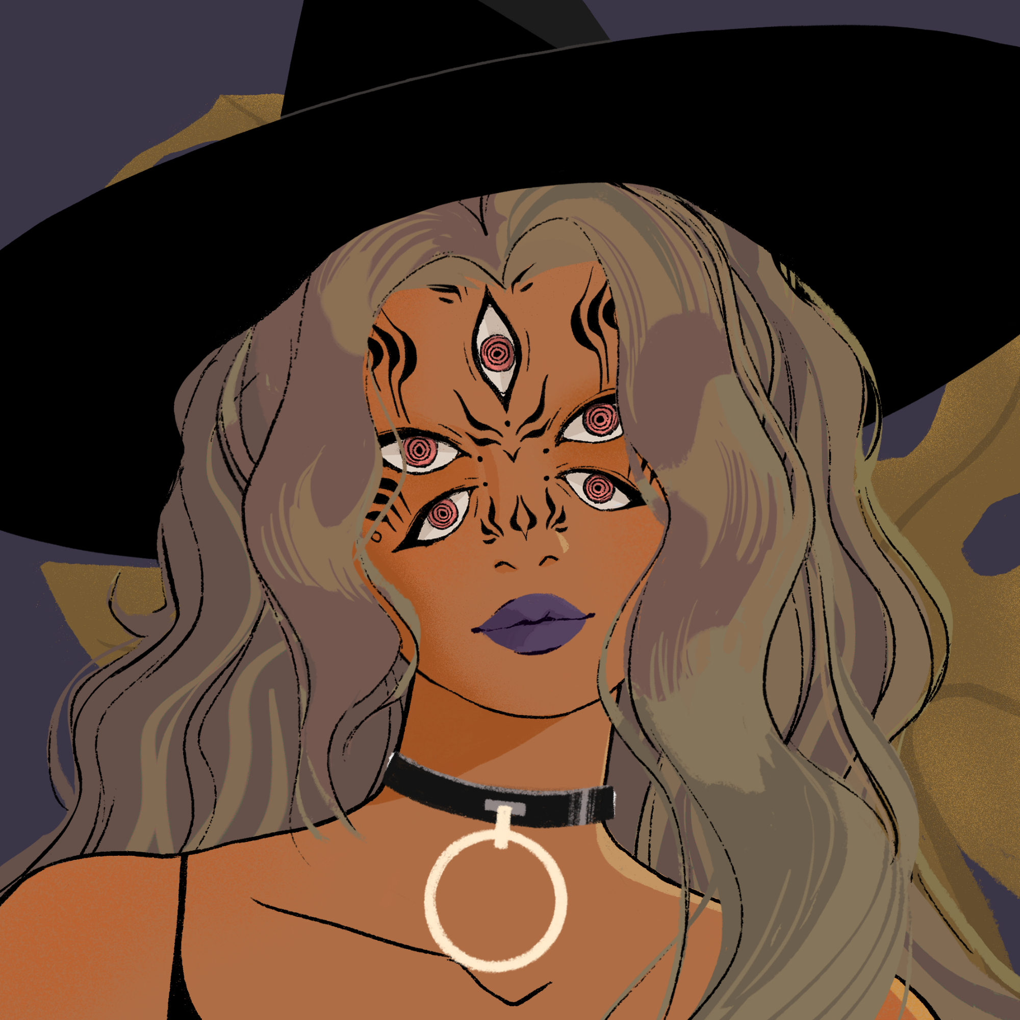 a portrait of Asacha, the odd gale