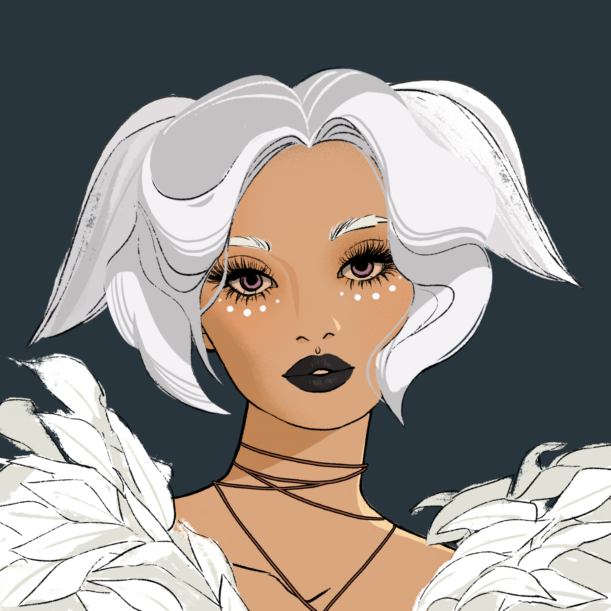 a portrait of Cassia, the true sea star