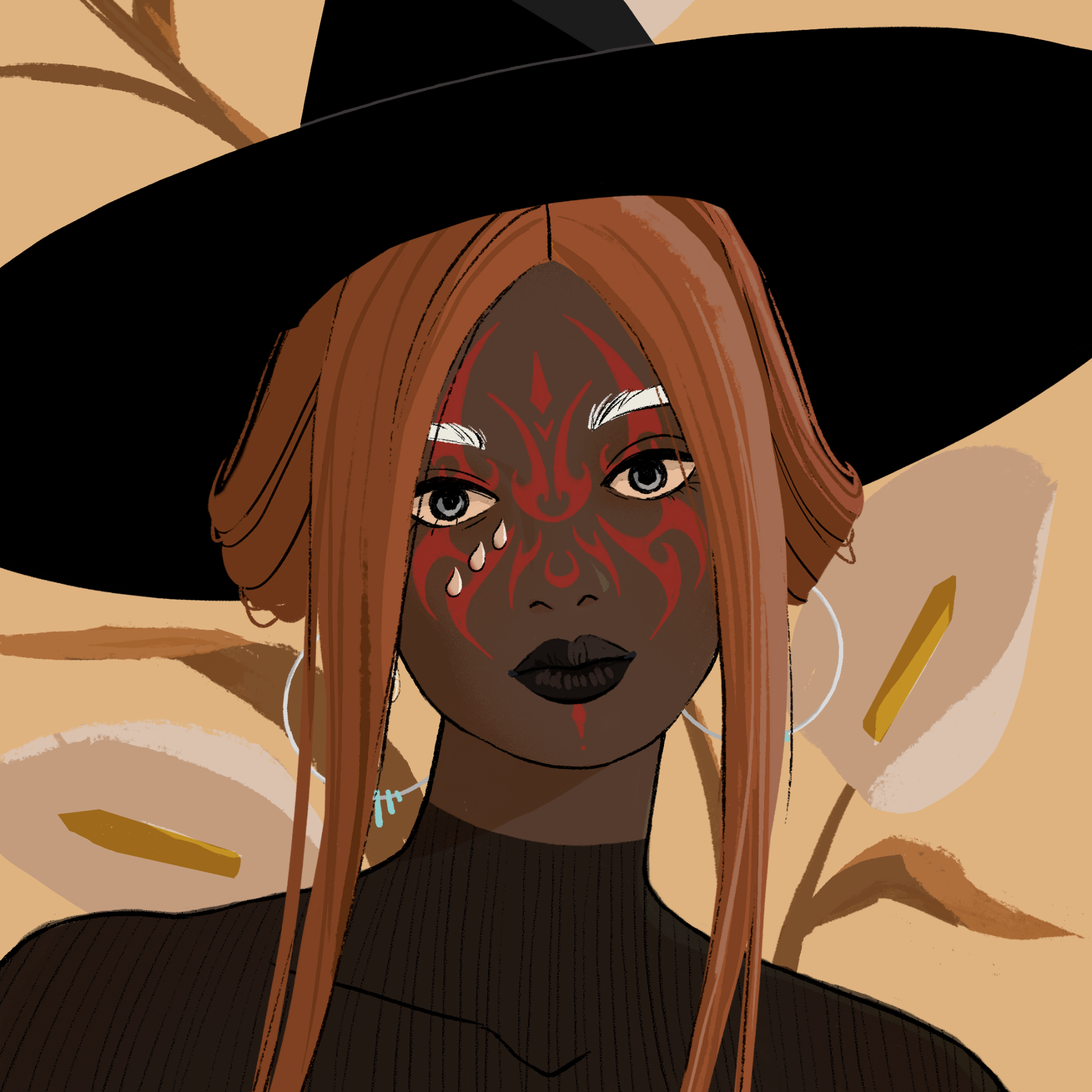 a portrait of Flood, the dark friction