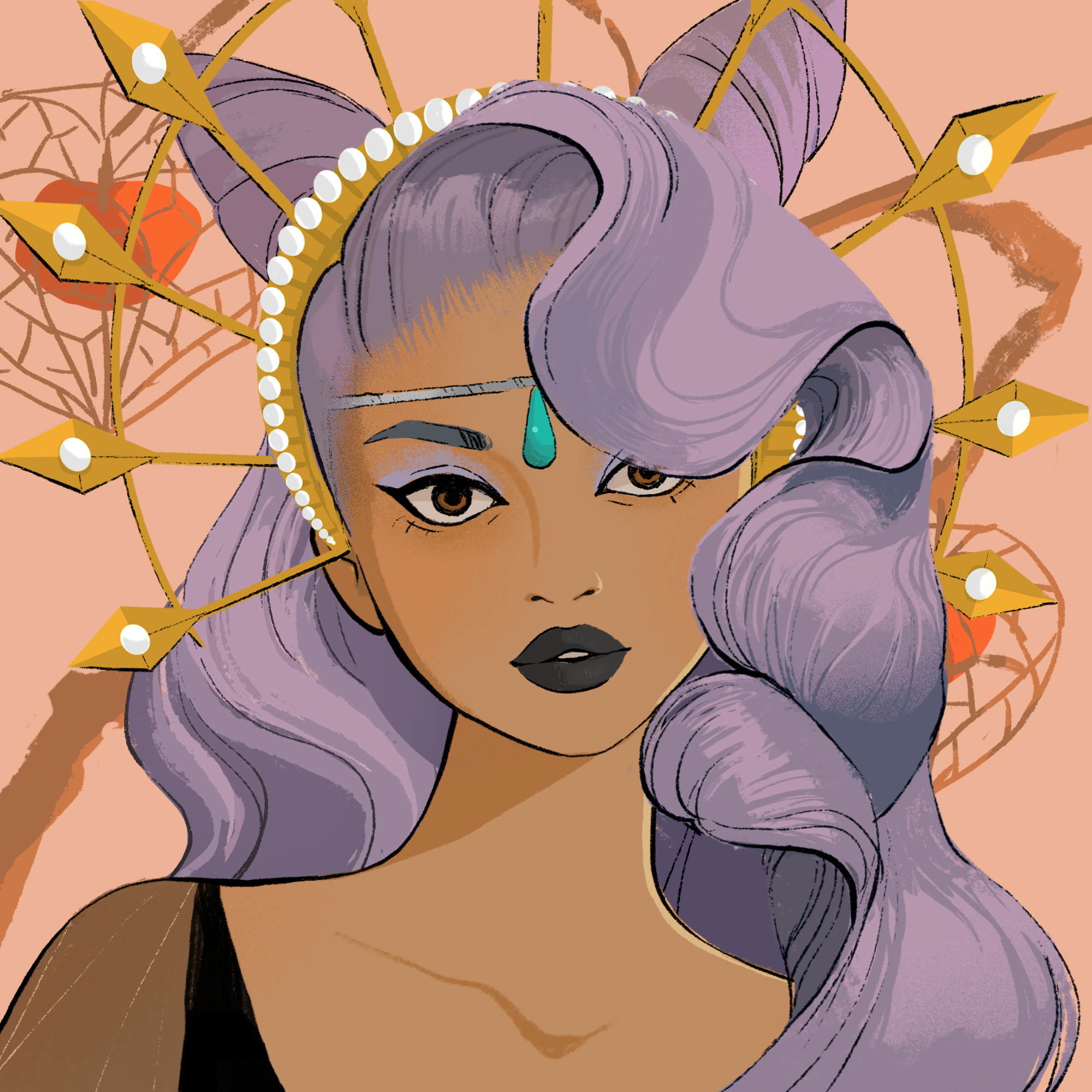 a portrait of Taffeta, the fashionable piccolo