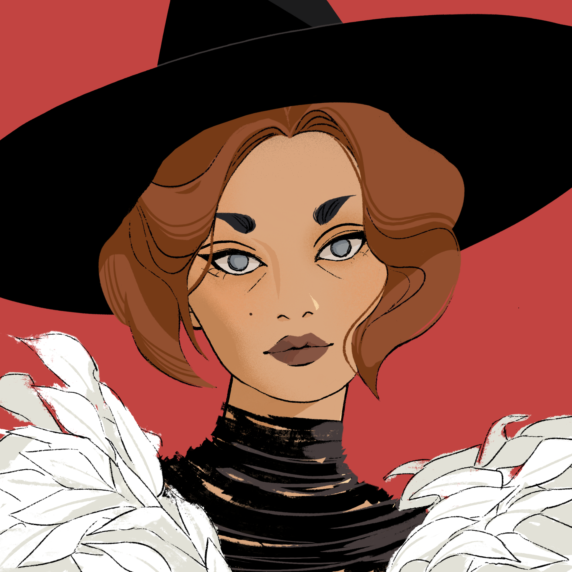 a portrait of Plantain, the brackish petal