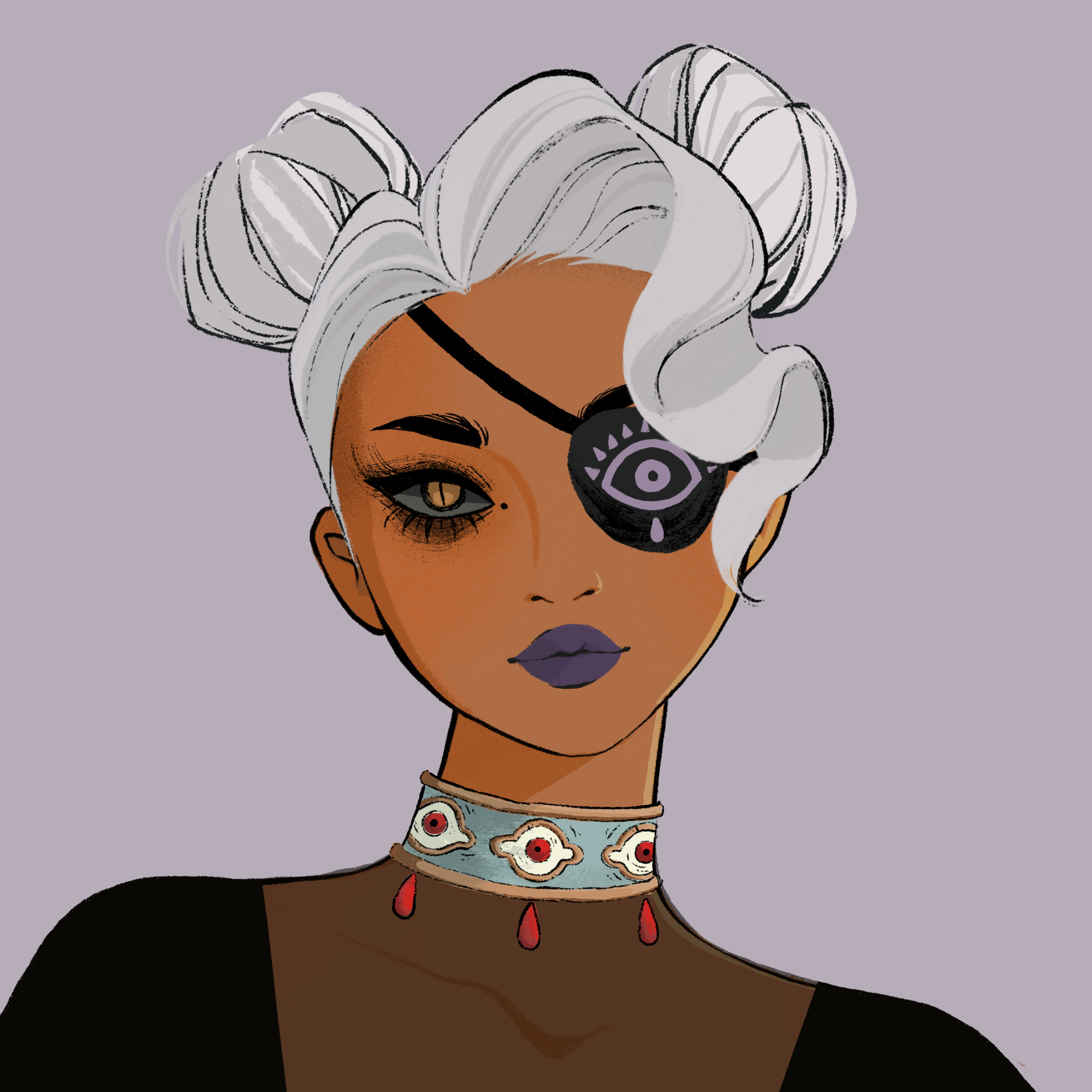 a portrait of Fleur kelp