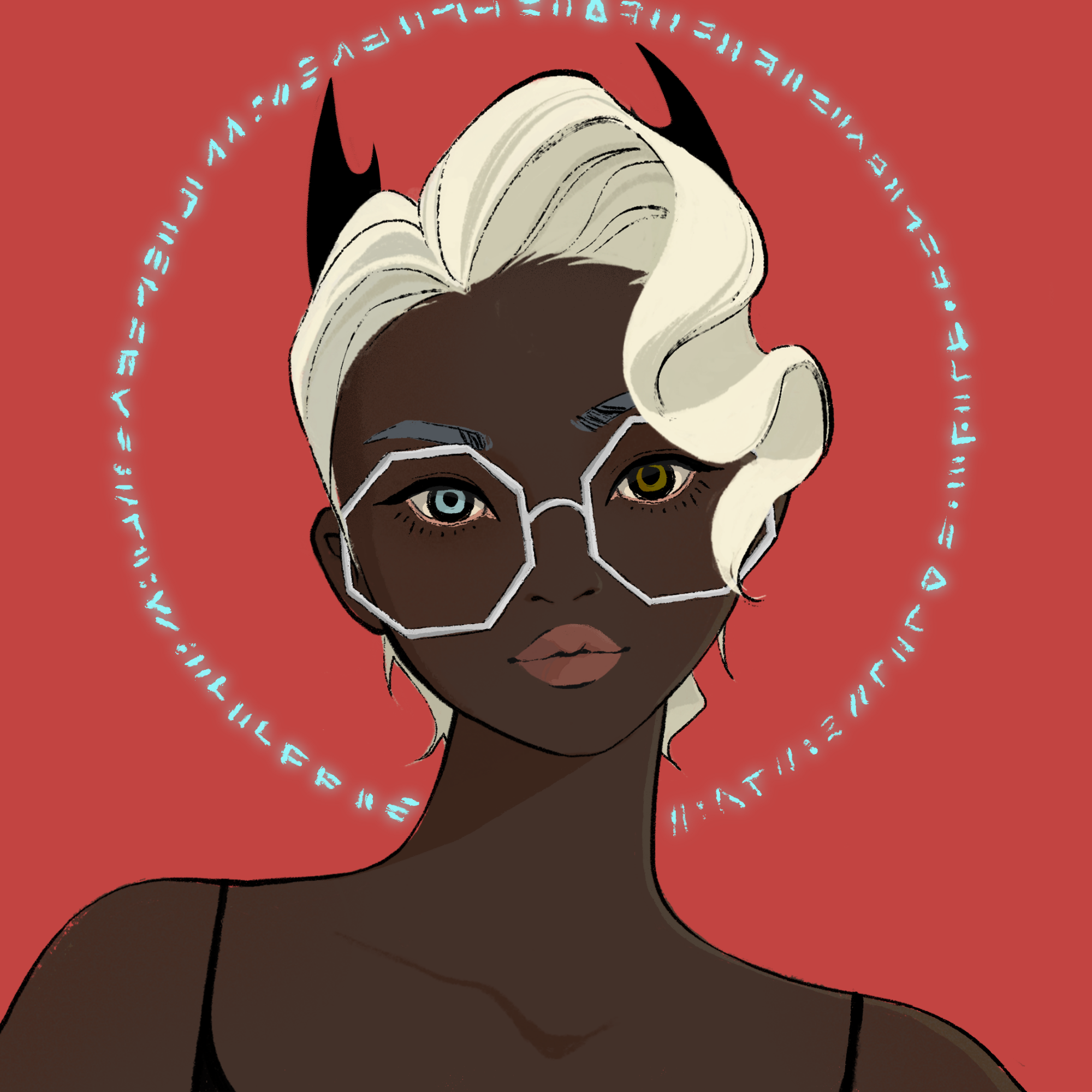 a portrait of Altair spyglass