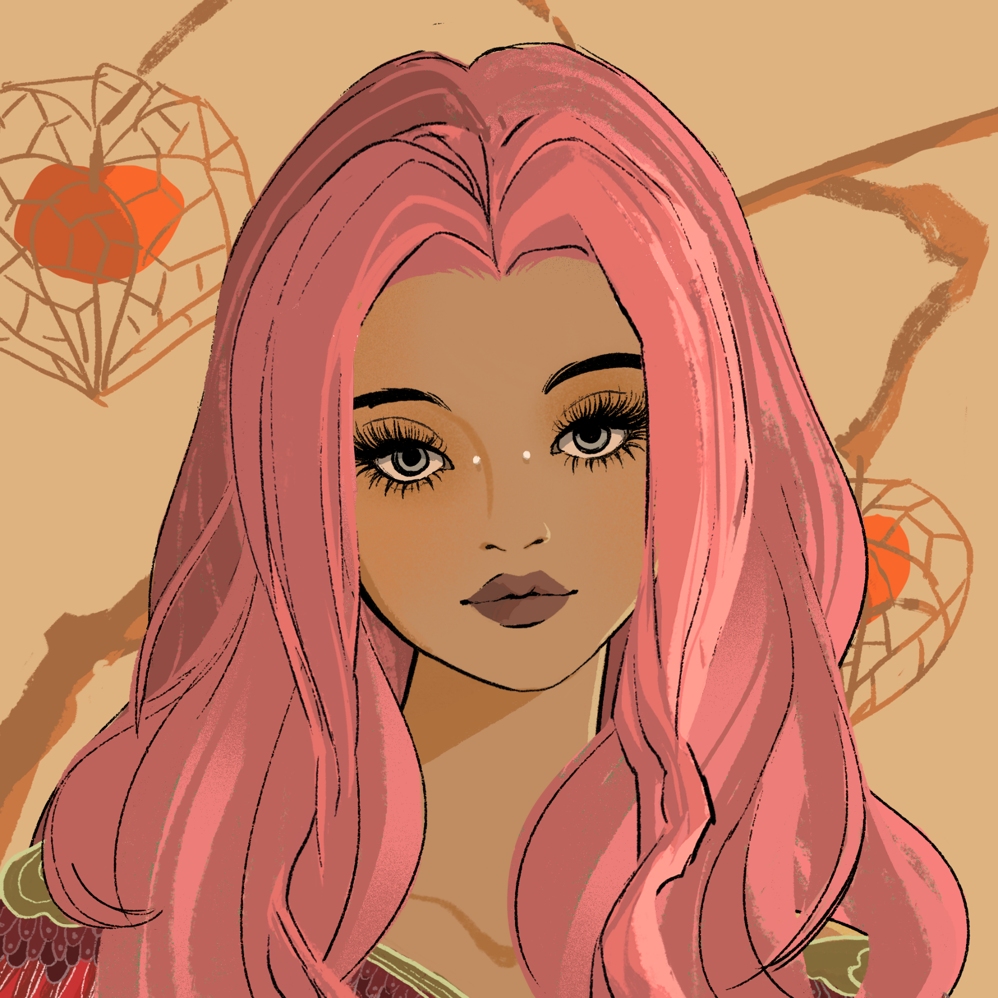 a portrait of Bergamot circlet