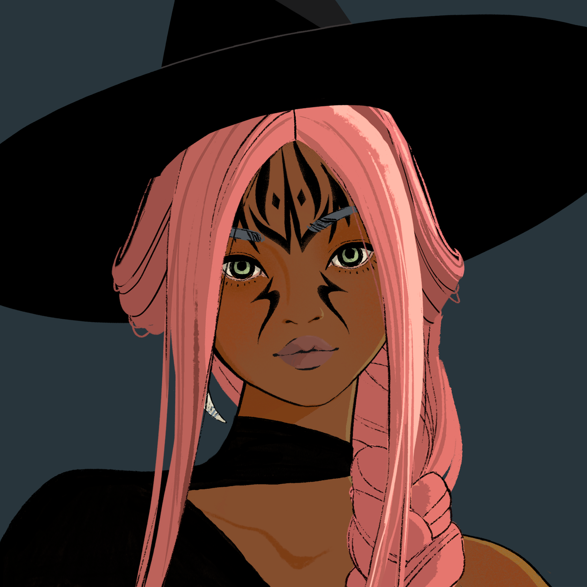 a portrait of Kone, the red-hot conflagration