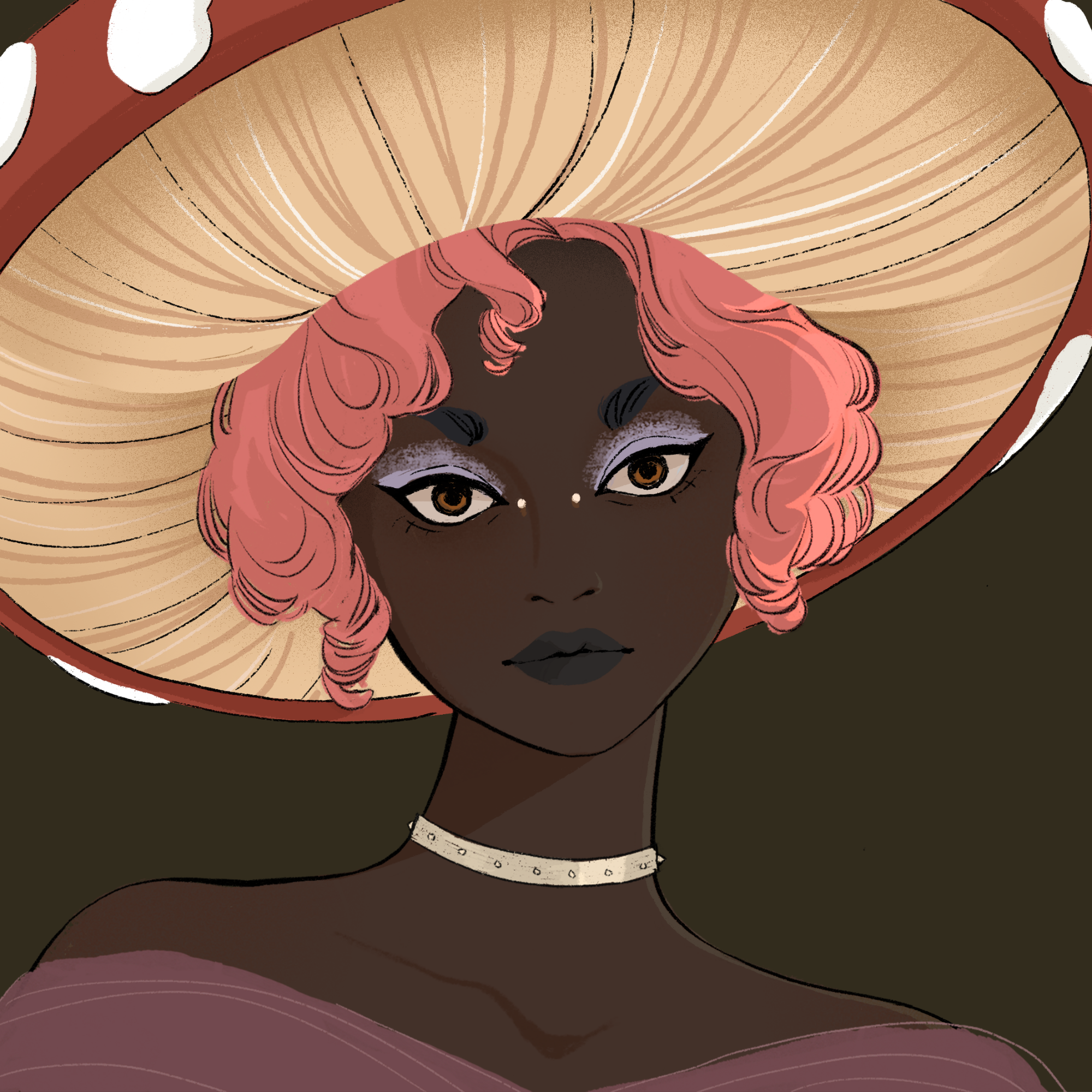 a portrait of Chestnut, the coarse mulch