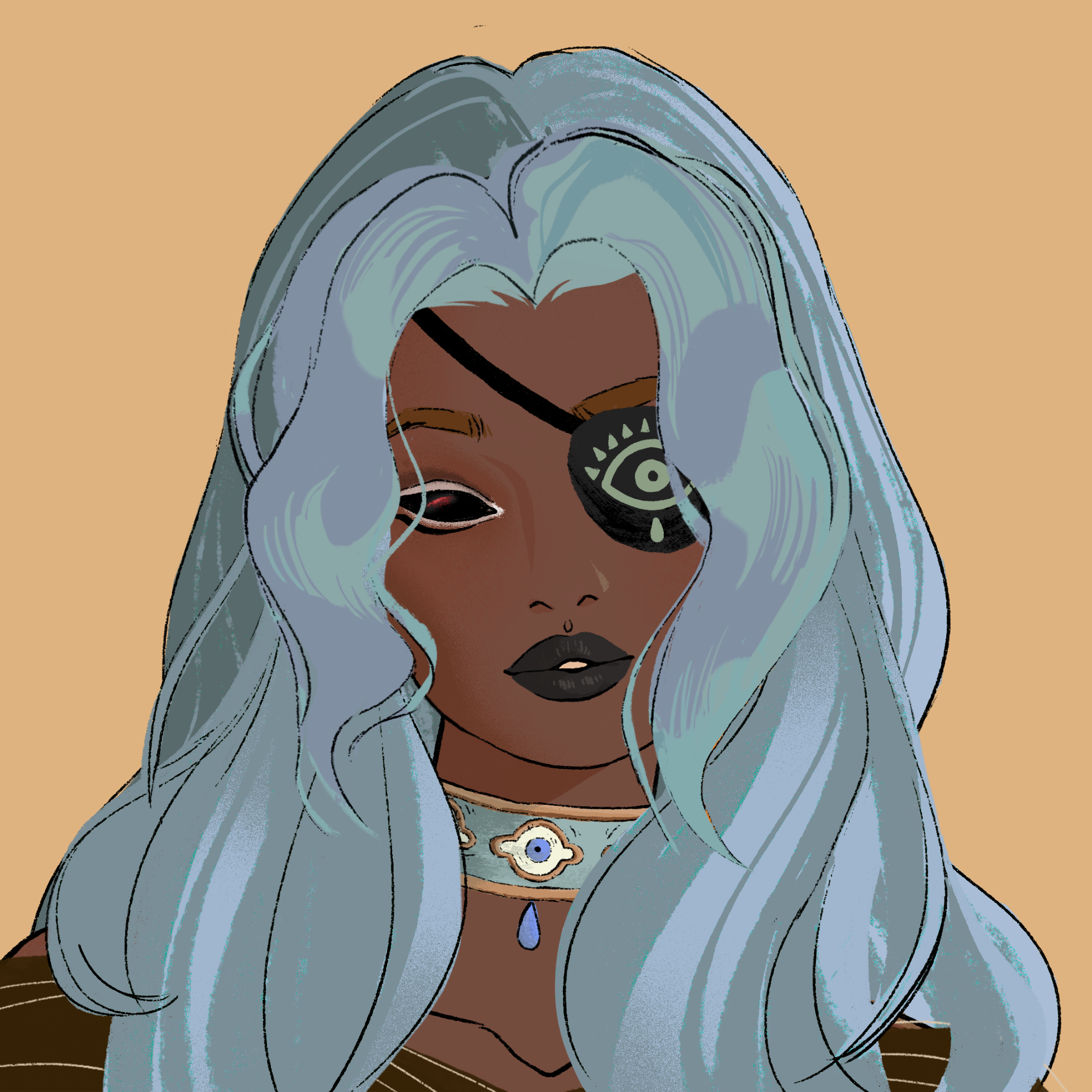 a portrait of Cherimoya the infinite