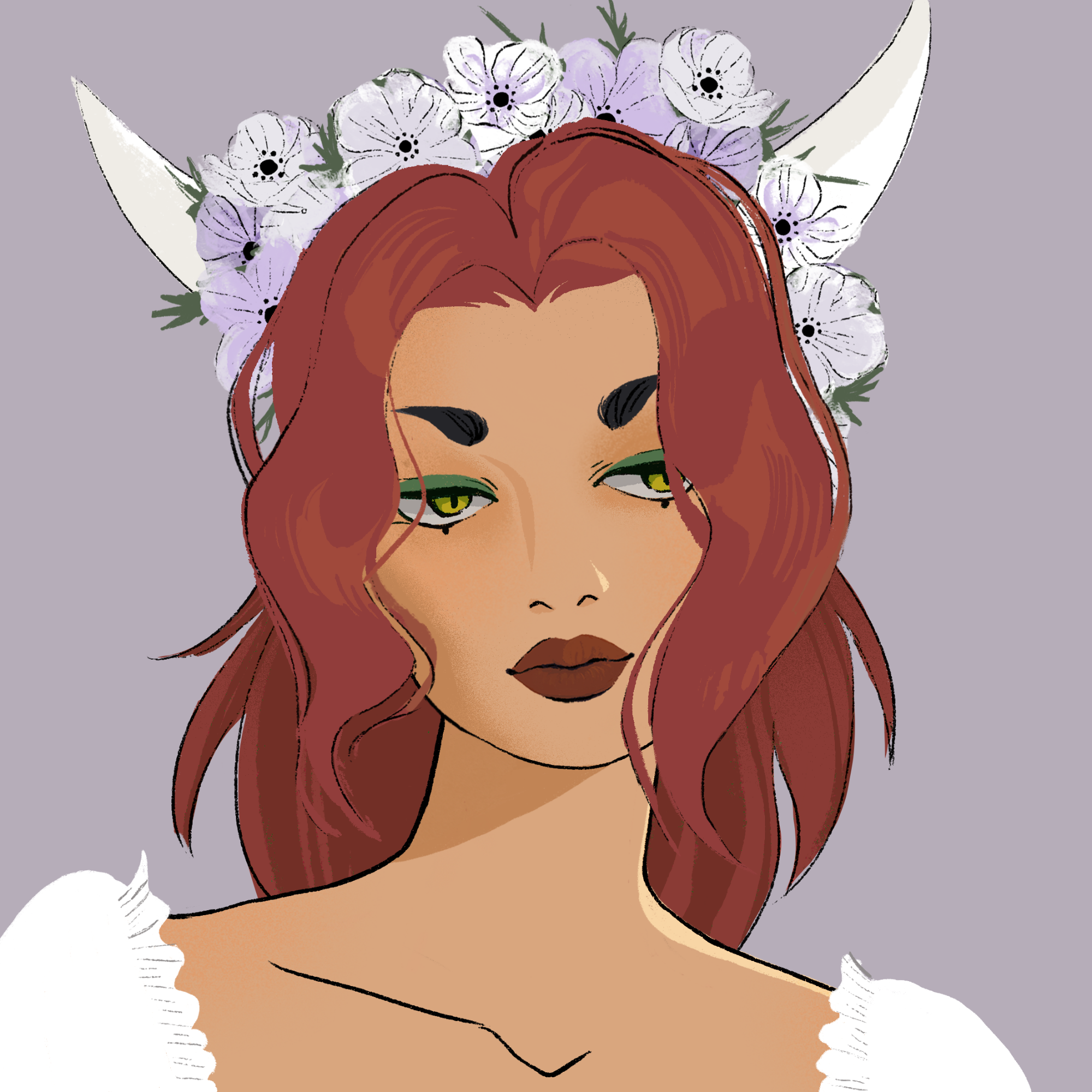 a portrait of Tarragon the lone