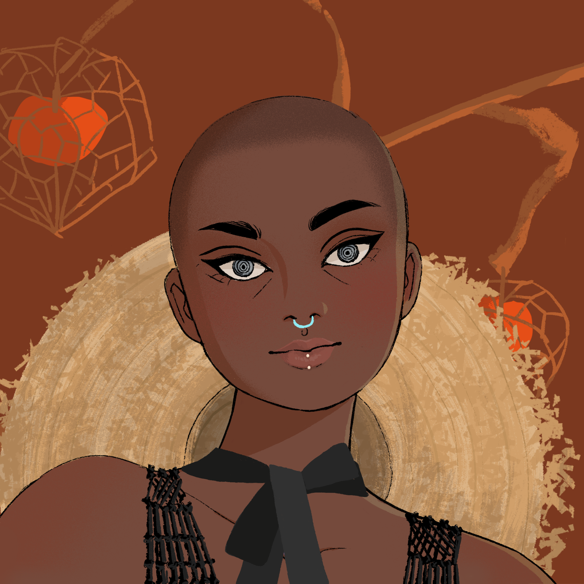 a portrait of Gorse the sweet